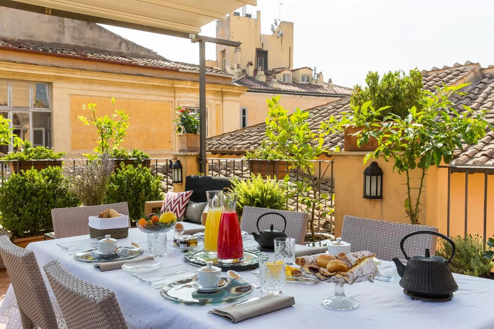 Balcony/Terrace in Hotel Adriano