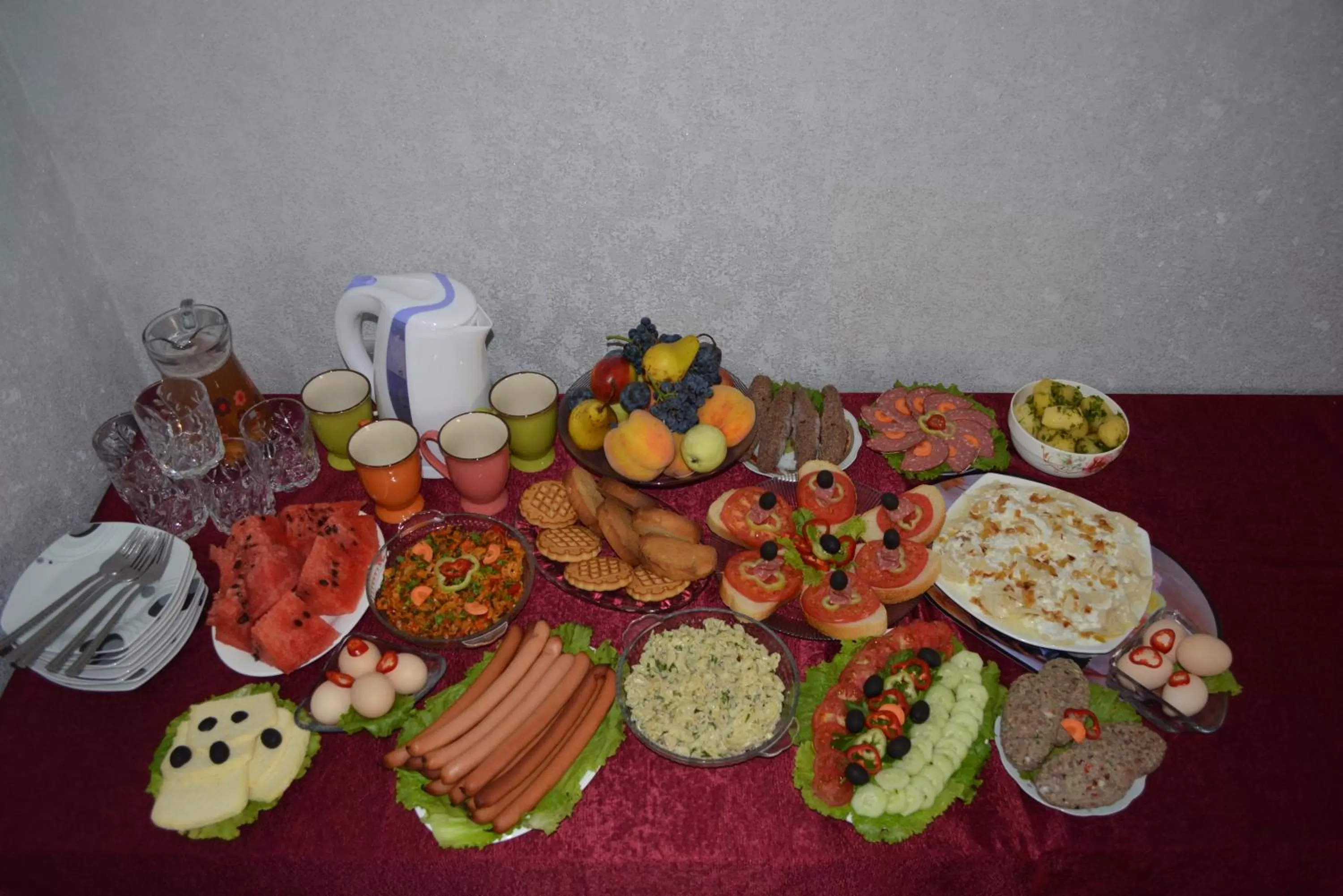 Breakfast, Food in Golden Way