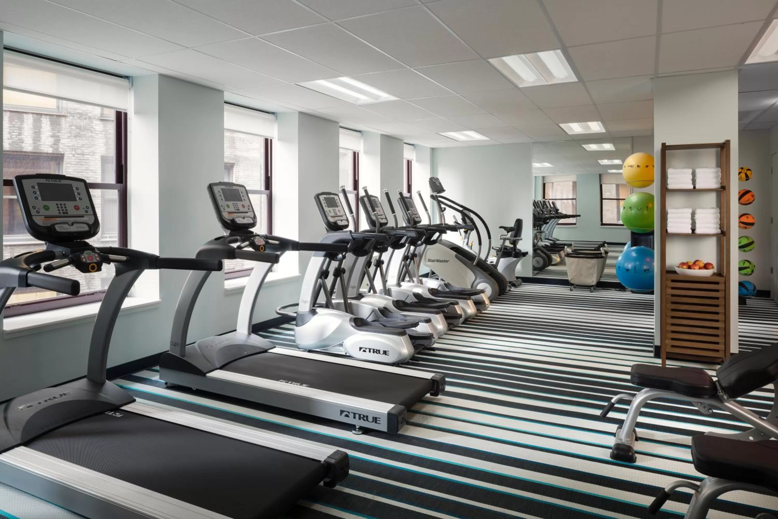 Fitness centre/facilities in Kimpton Schofield Hotel by IHG