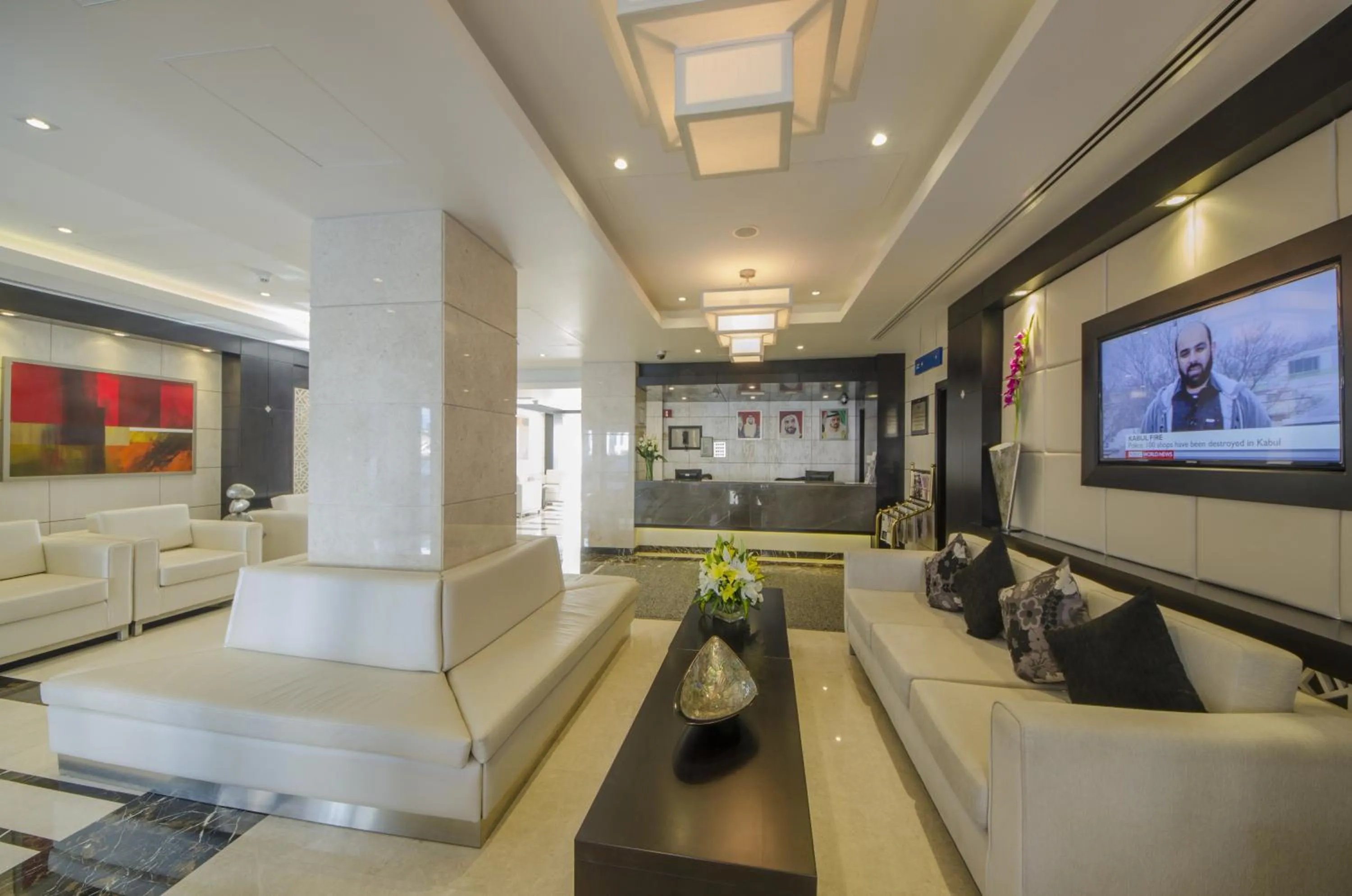 Lobby or reception in The Apartments, Dubai World Trade Centre