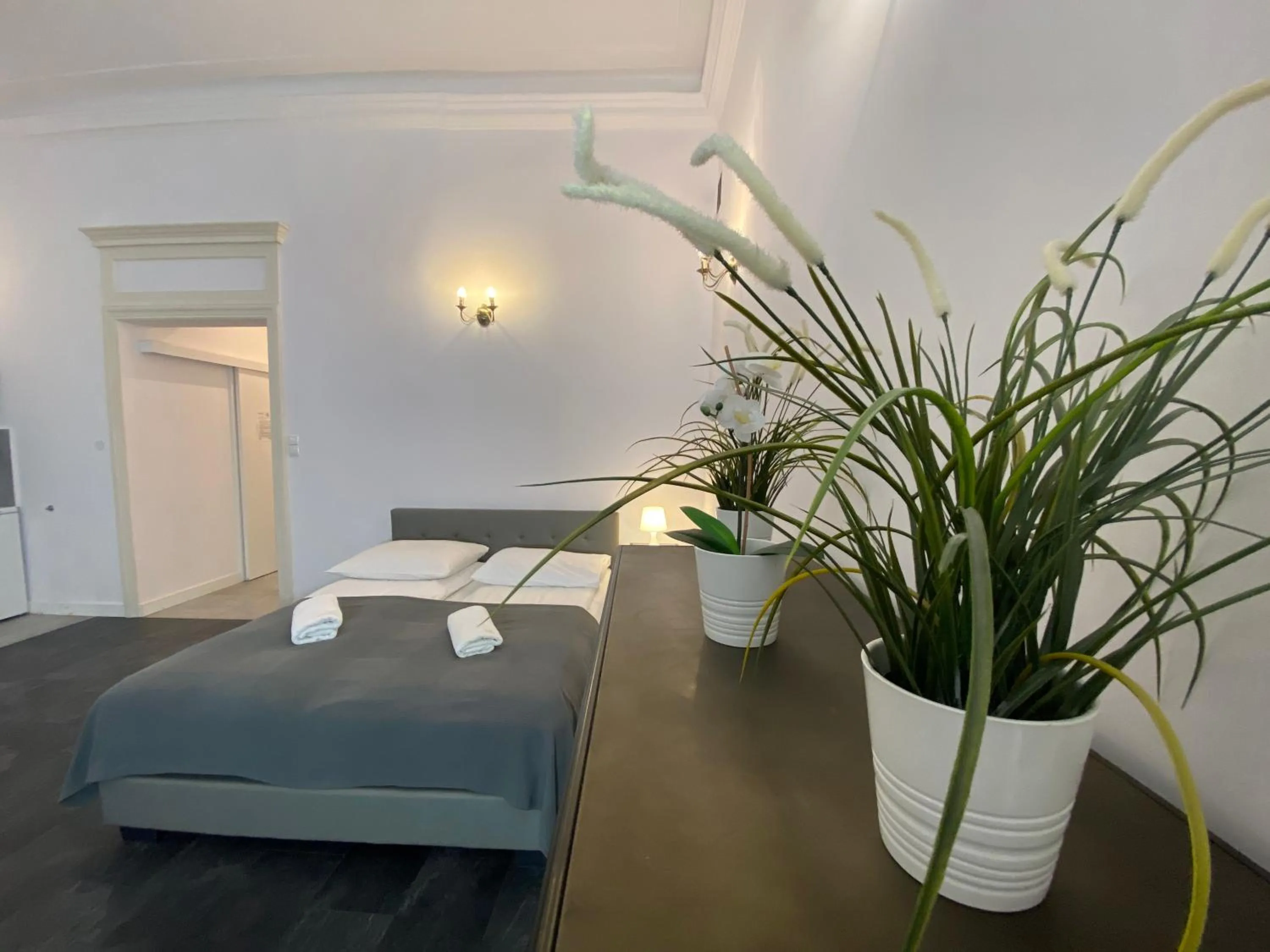 Bed in P&J Apartments Floriańska