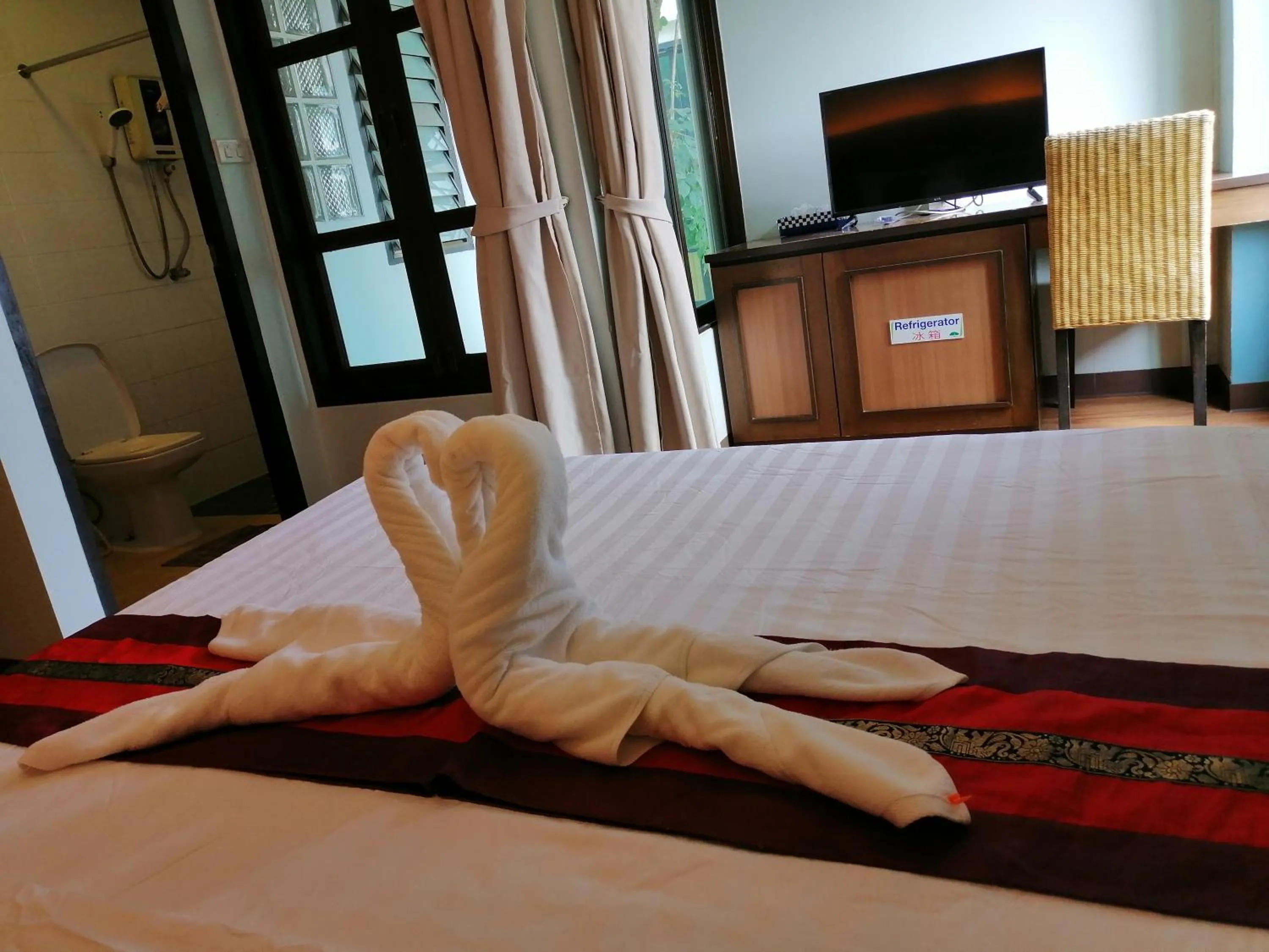 Bed in Mandala House, Chiang Mai