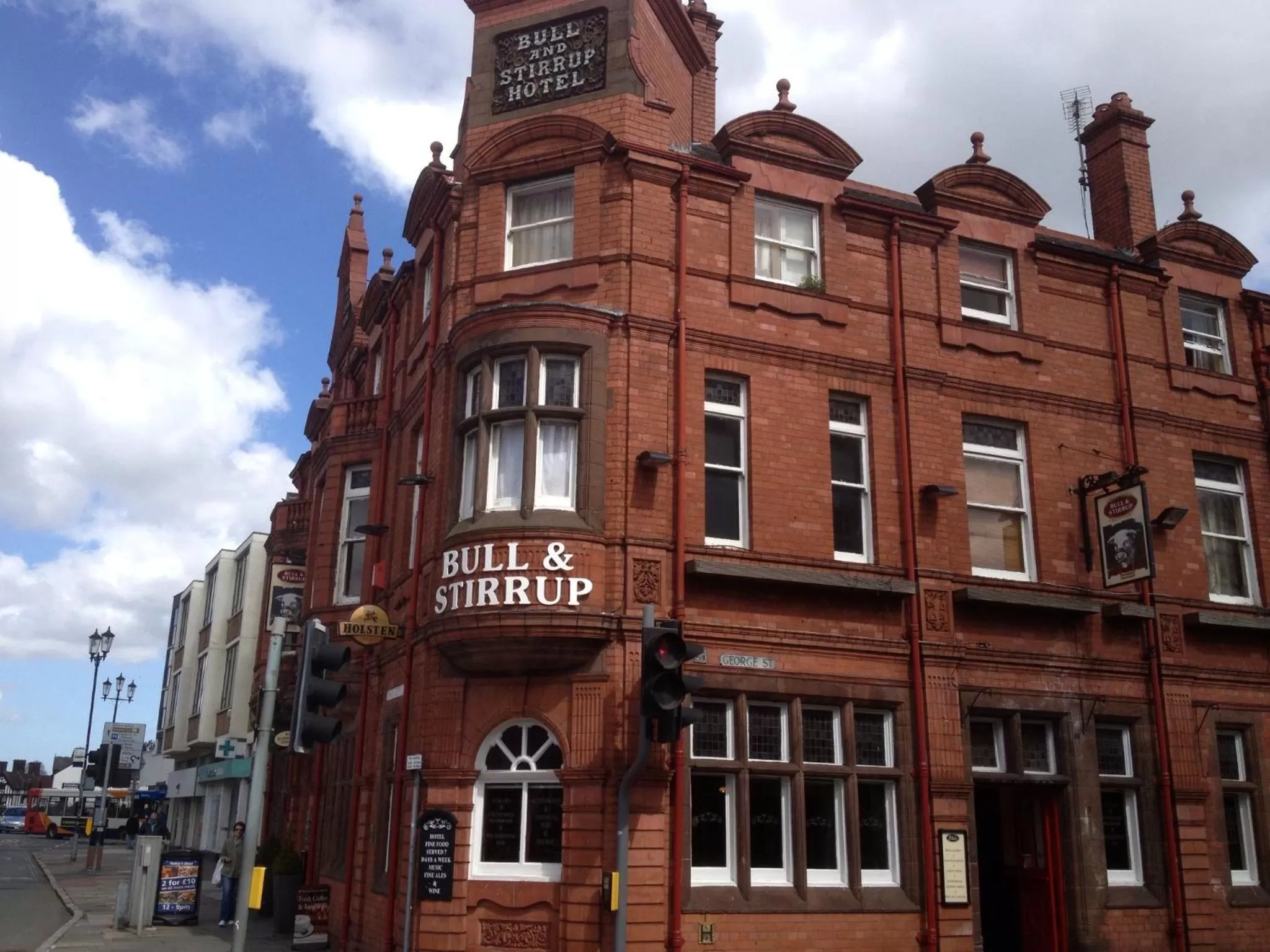 Facade/entrance, Property Building in The Bull & Stirrup Hotel Wetherspoon