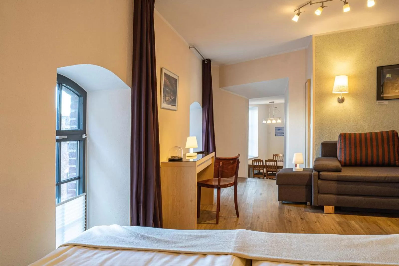 Bed in Hotel Birschel-Mühle