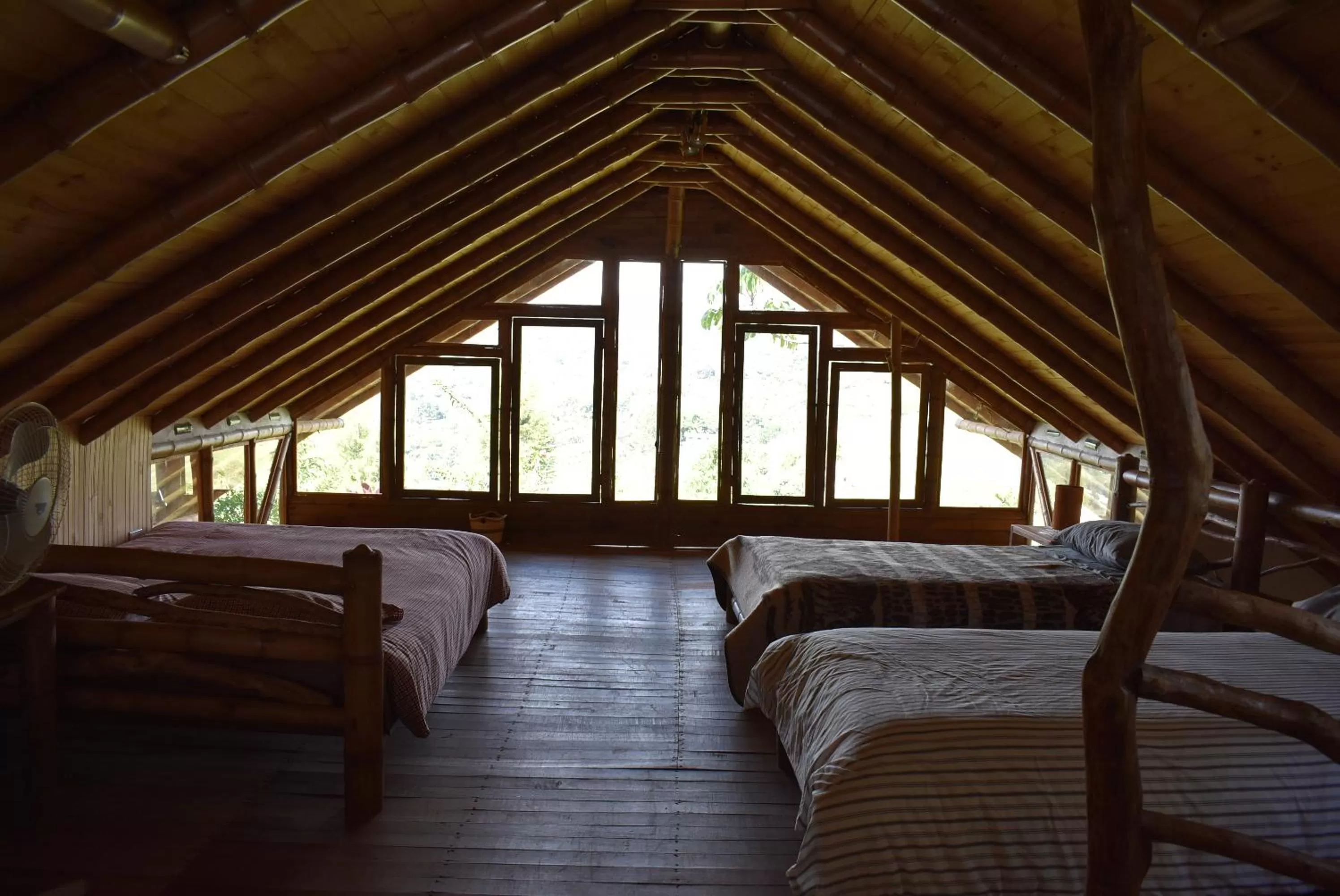 Bed in Hotel La Casa de Francois