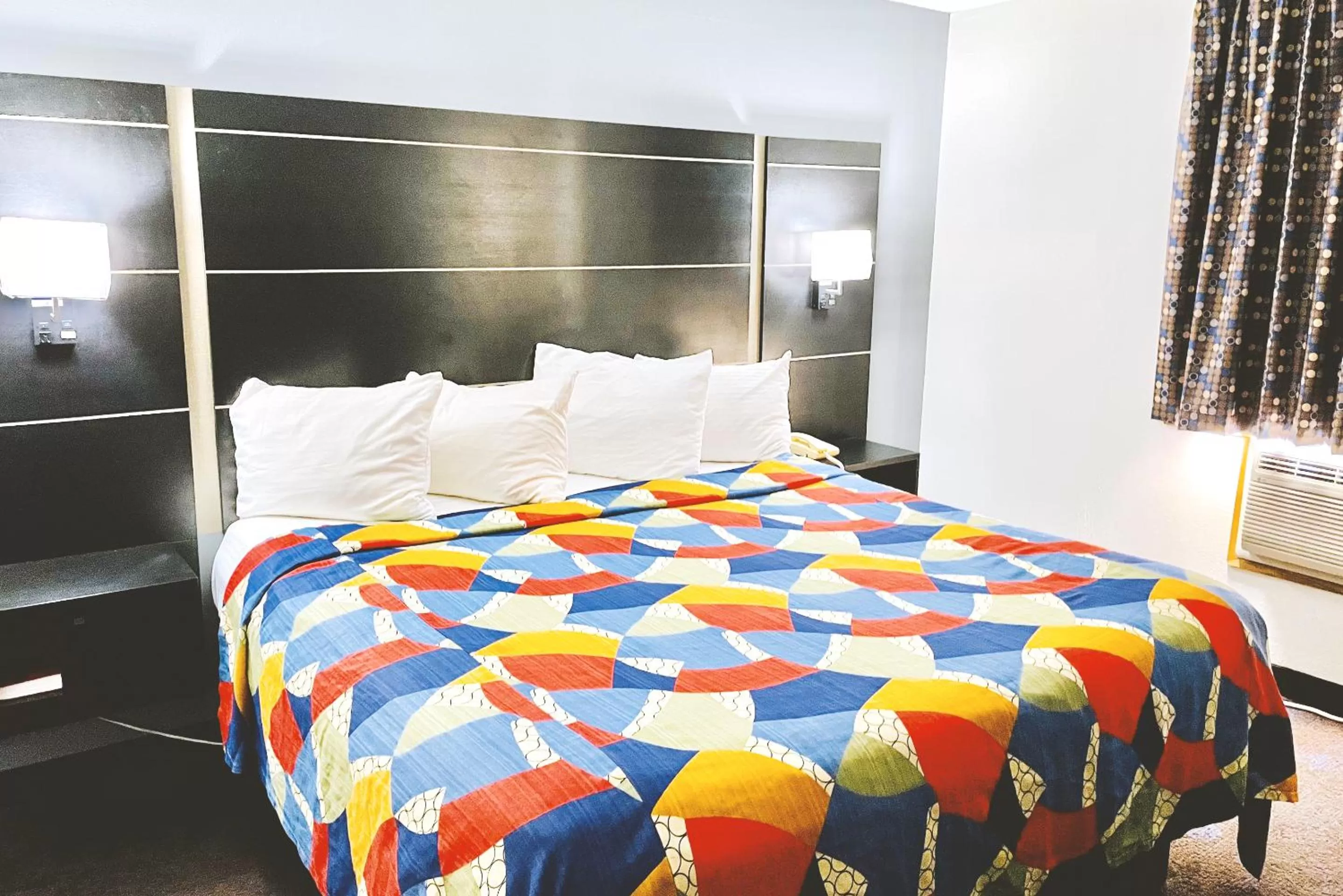 View (from property/room), Bed in Coratel Inn & Suites by Jasper Northfield