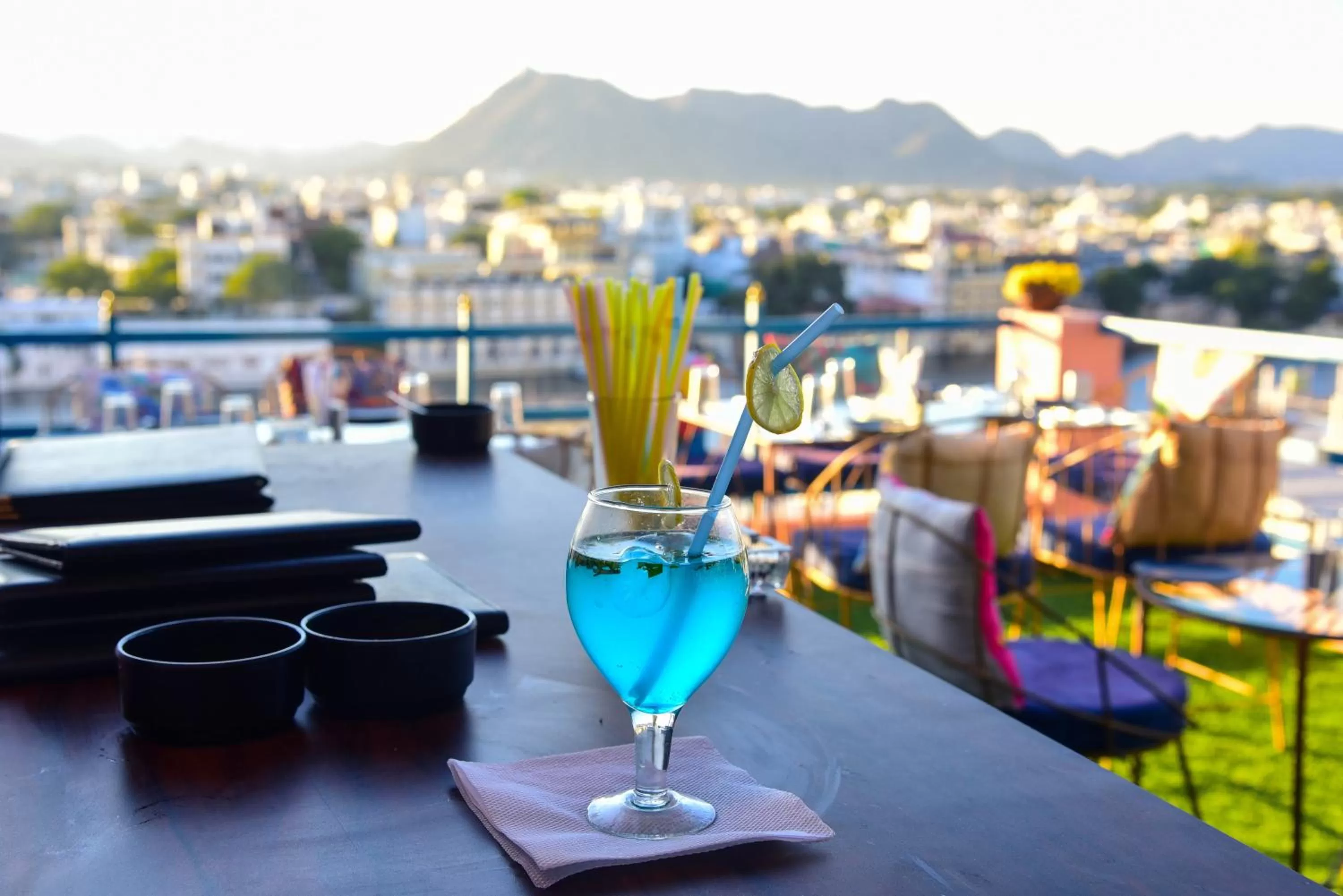 Drinks in Hotel Casa by the lake