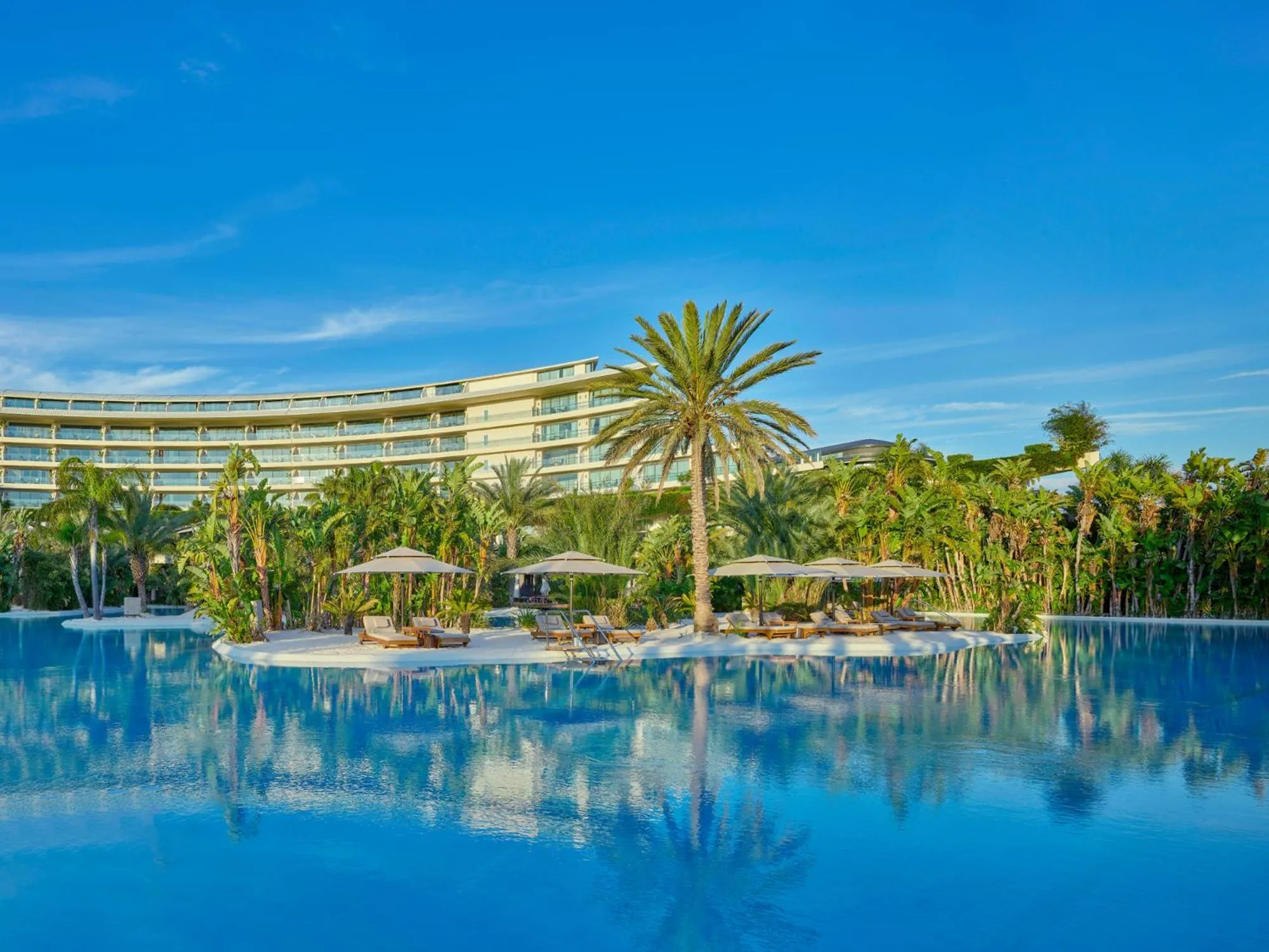 Pool view in Maxx Royal Belek Golf Resort