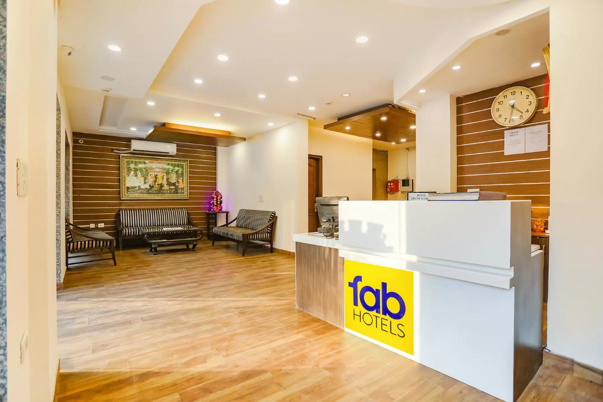Lobby or reception, Lobby/Reception in FabHotel Hexa Ghaziabad