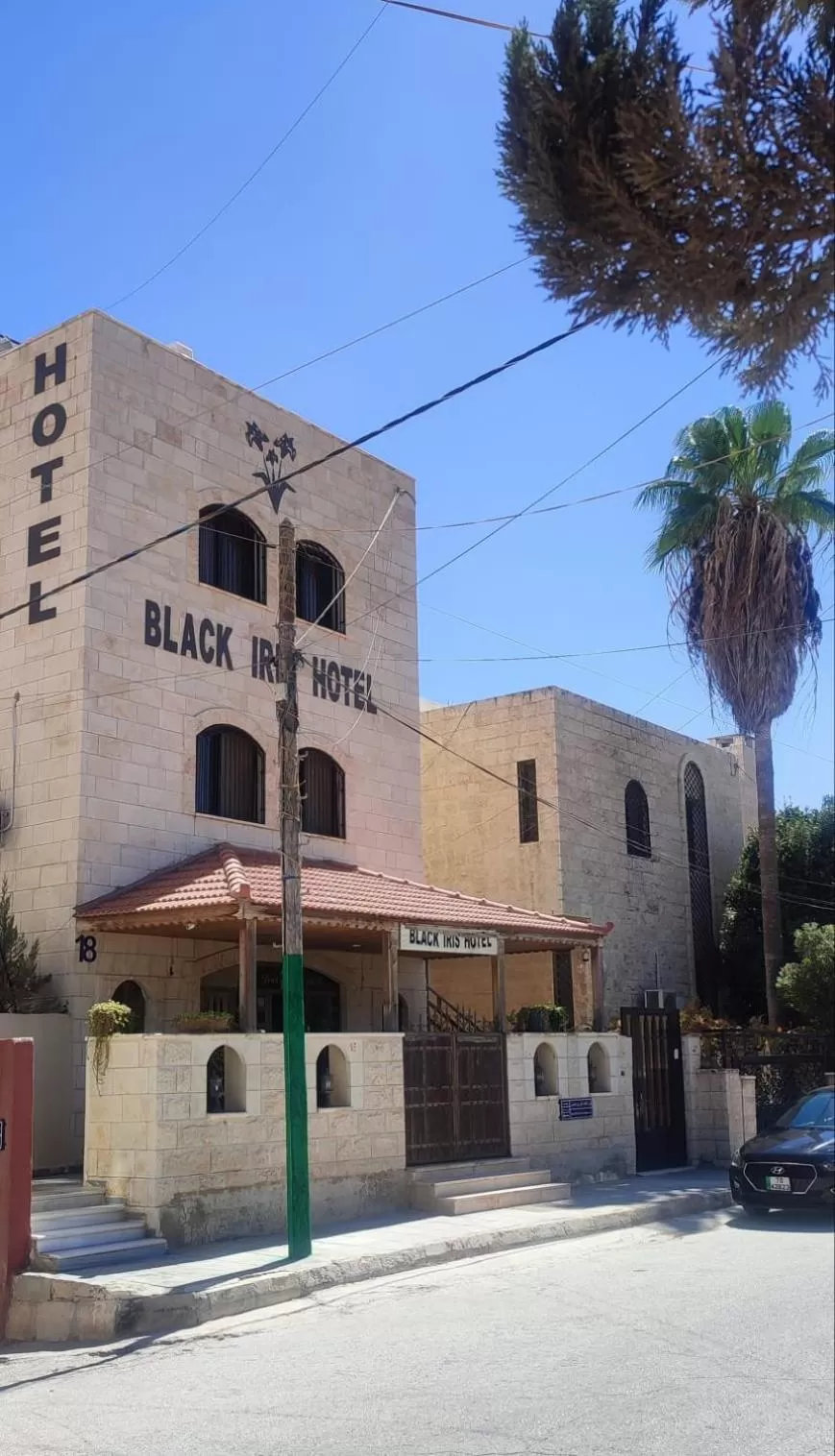 Property building in Black Iris Hotel