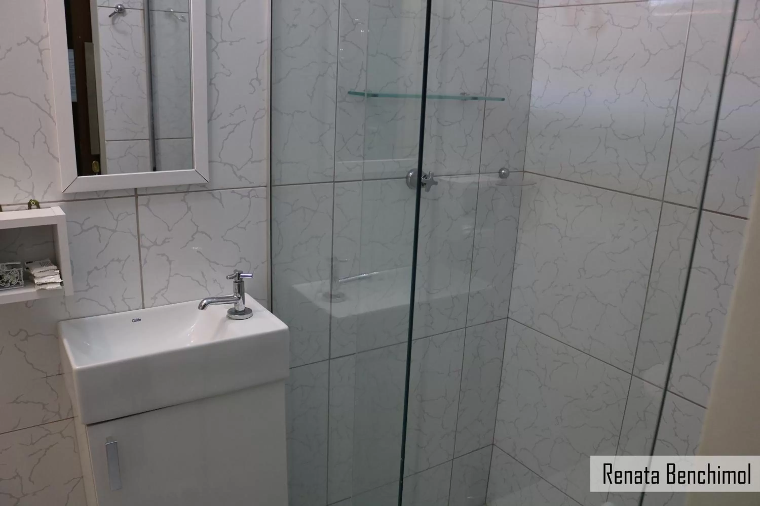 Bathroom in Pousada Flor Dália