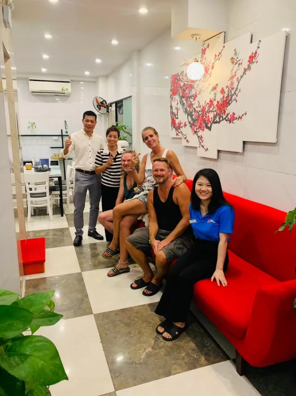 People in Hanoi Holiday Hotel