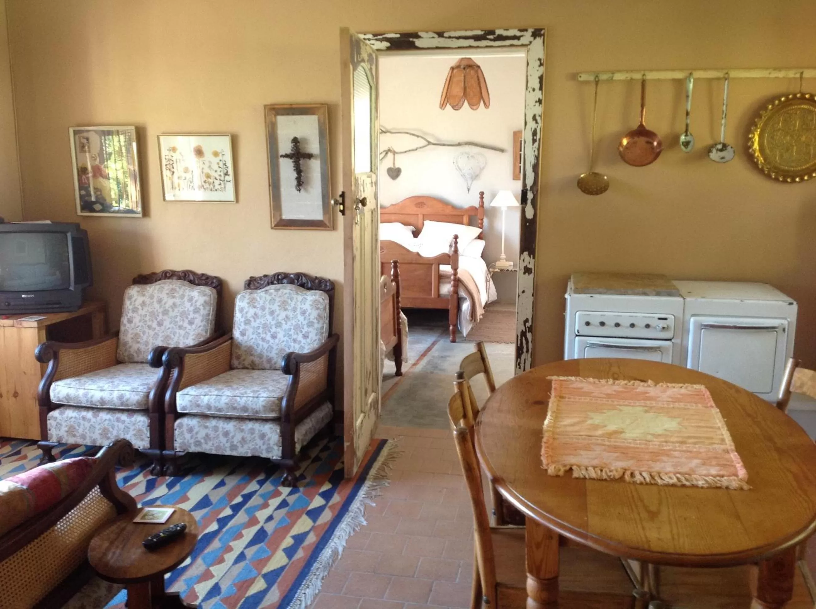 Decorative detail, Seating Area in La Motte B&B