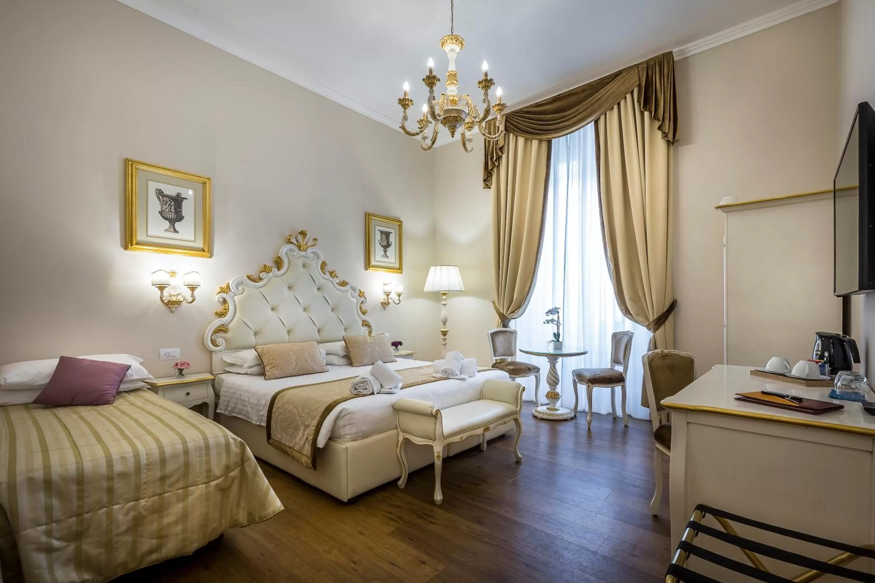 Bedroom, Bed in B&B La Terrazza Sul Duomo