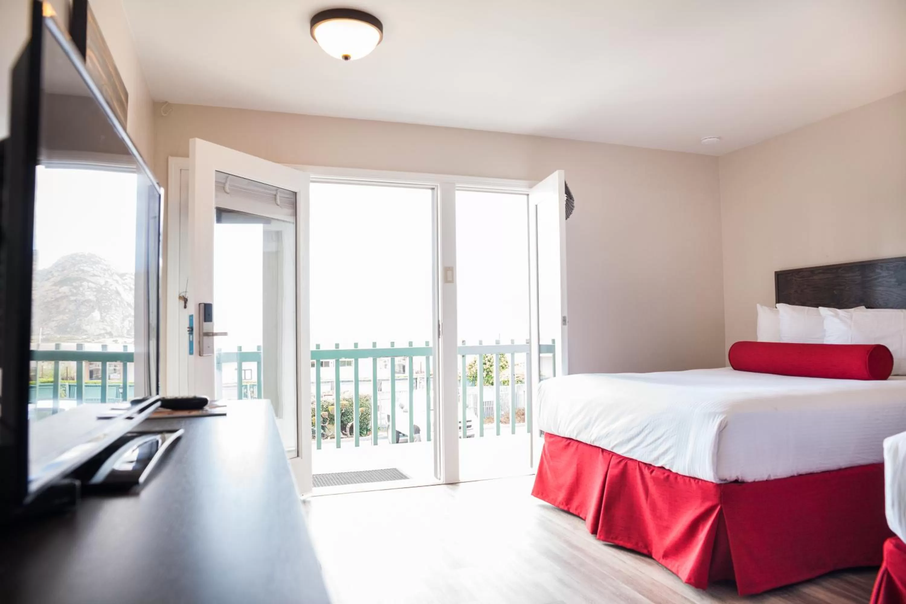 Bed in The Landing at Morro Bay