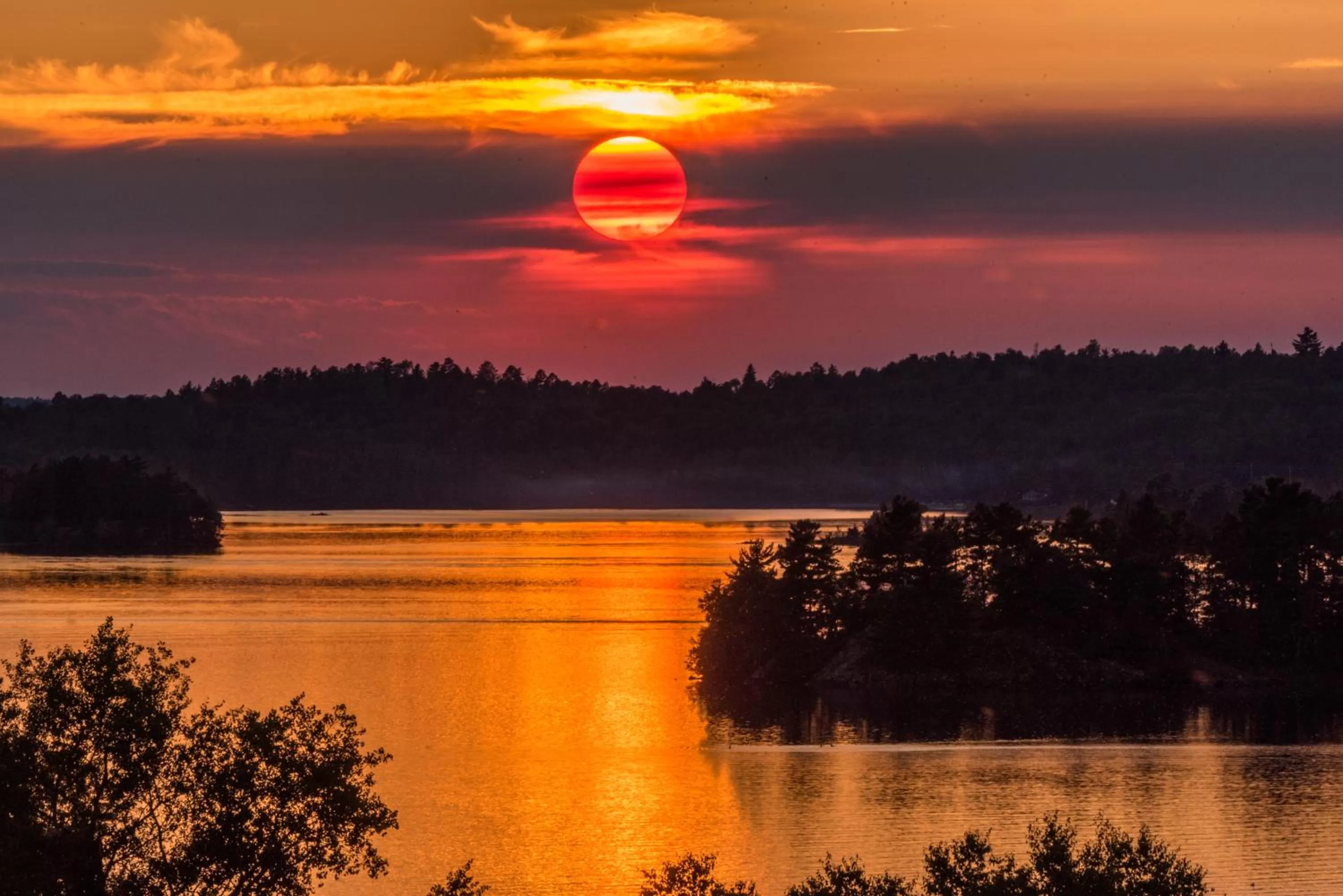 Lake view in Grand Ely Lodge