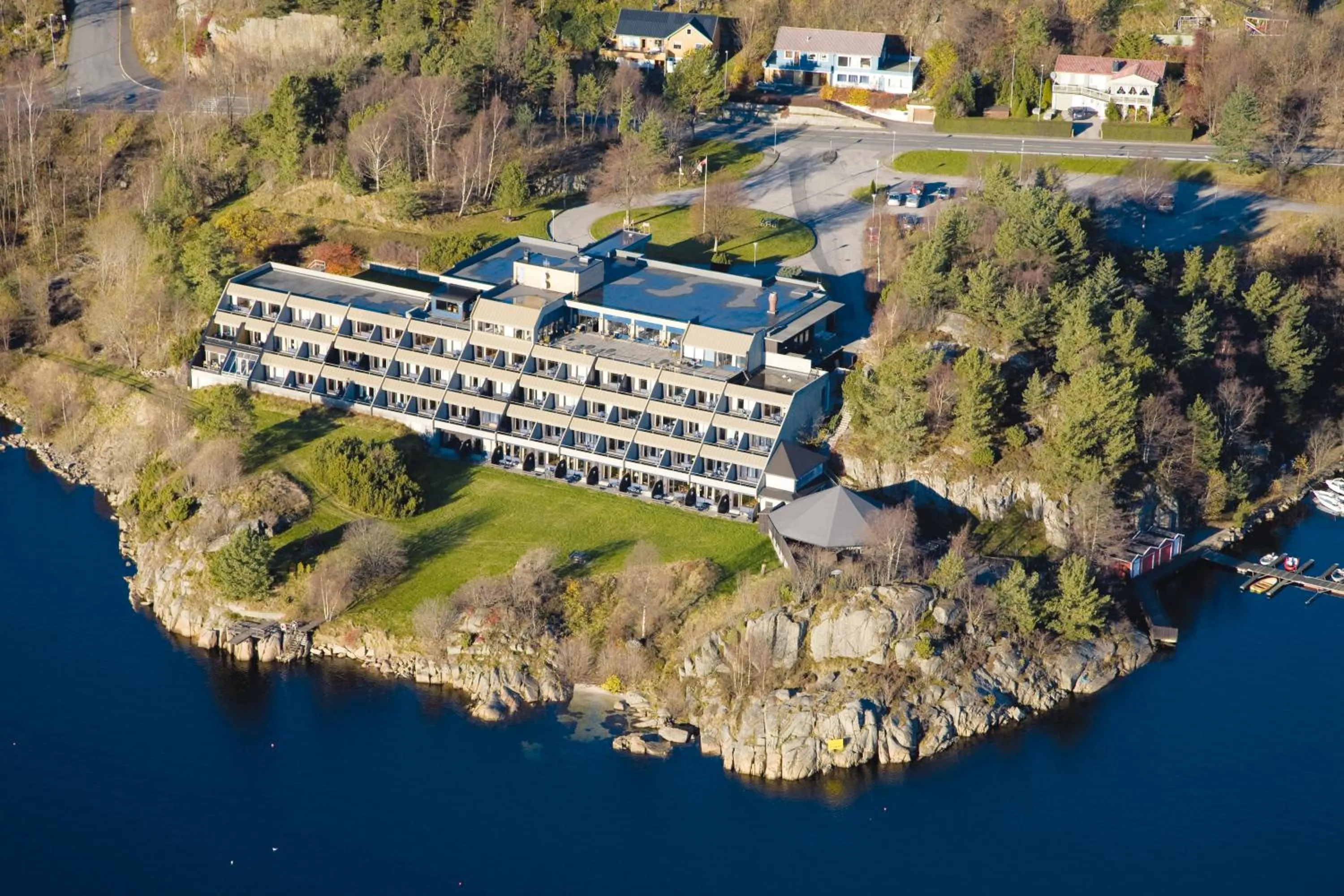 Property building in Farsund Fjordhotel