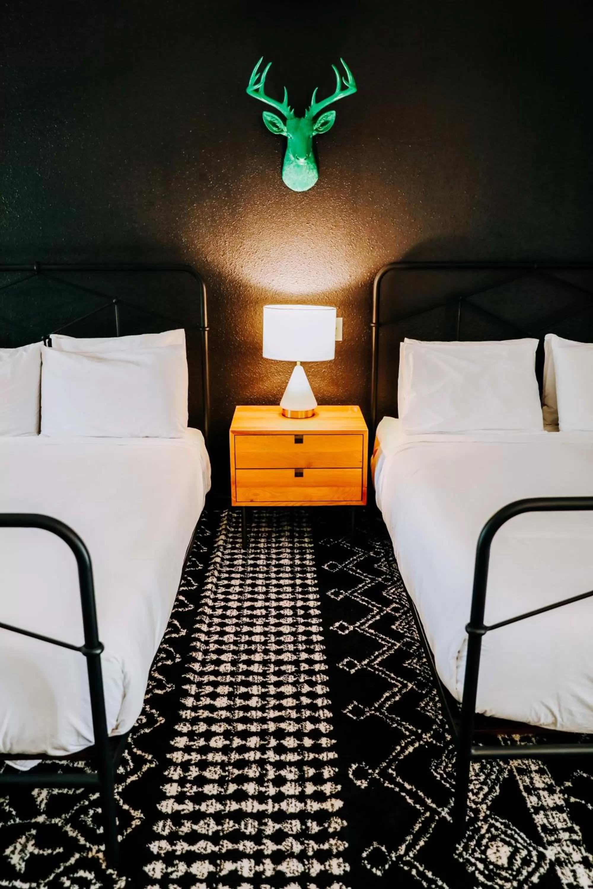 Bed in Wimberley Inn & bar