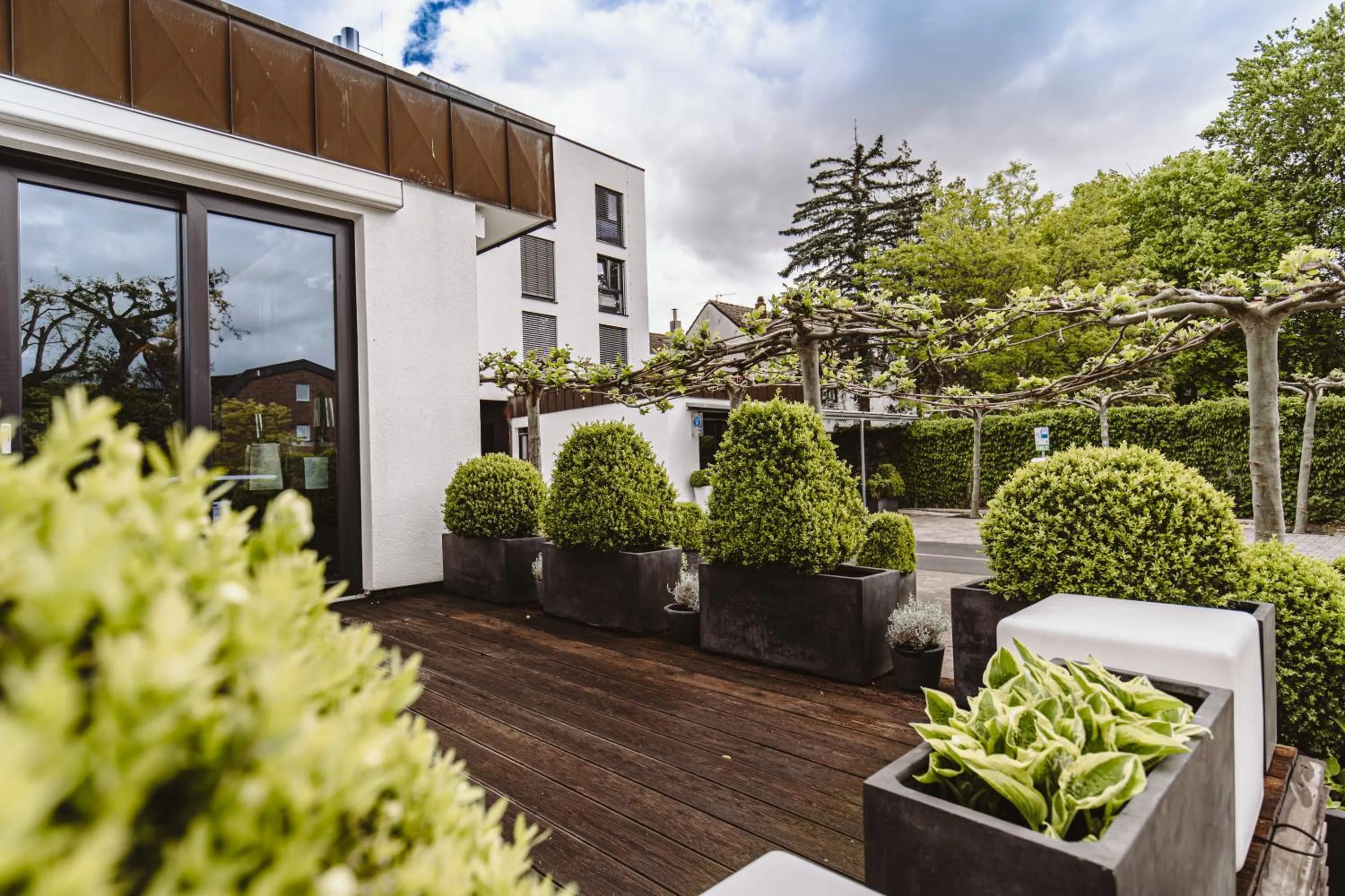 Balcony/Terrace, Property Building in Jaumann´s Hotel