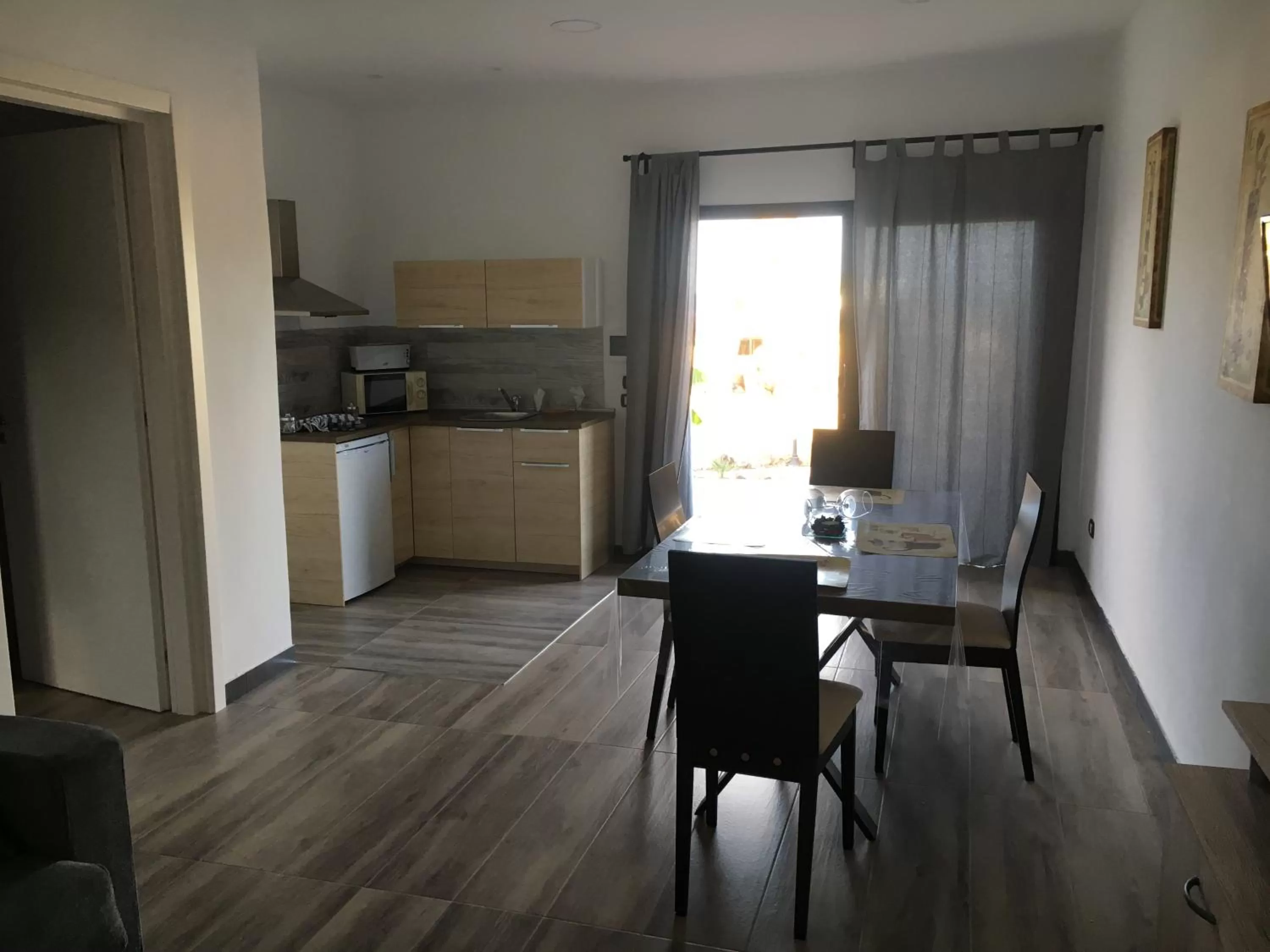 Kitchen/Kitchenette in Paraiso villas