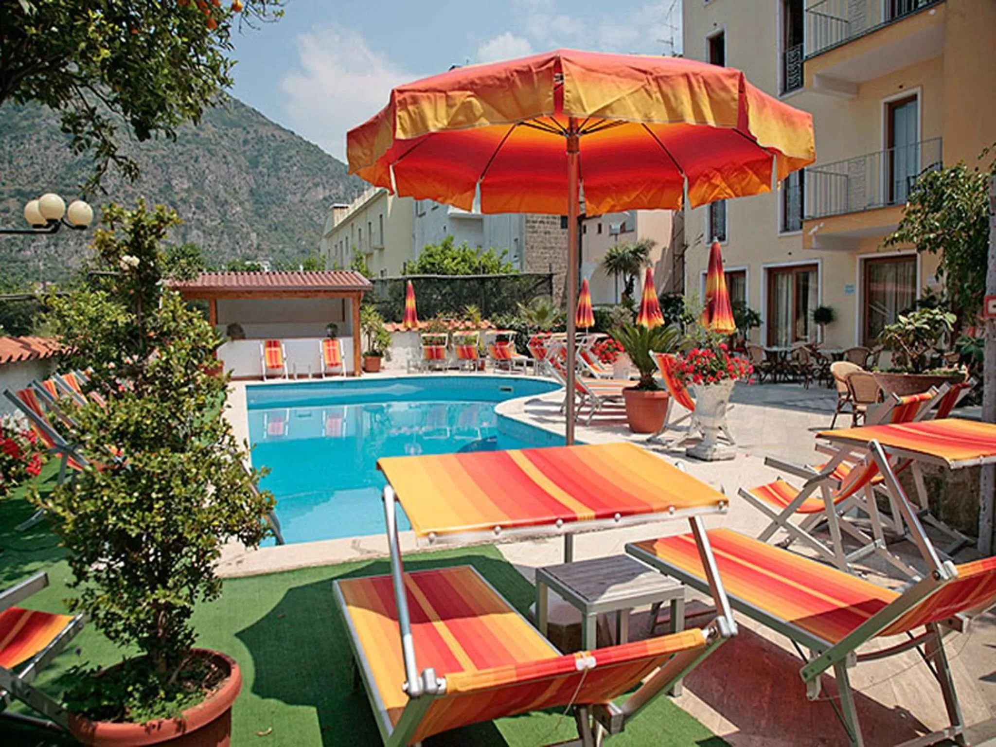 Swimming pool in Hotel Albatros