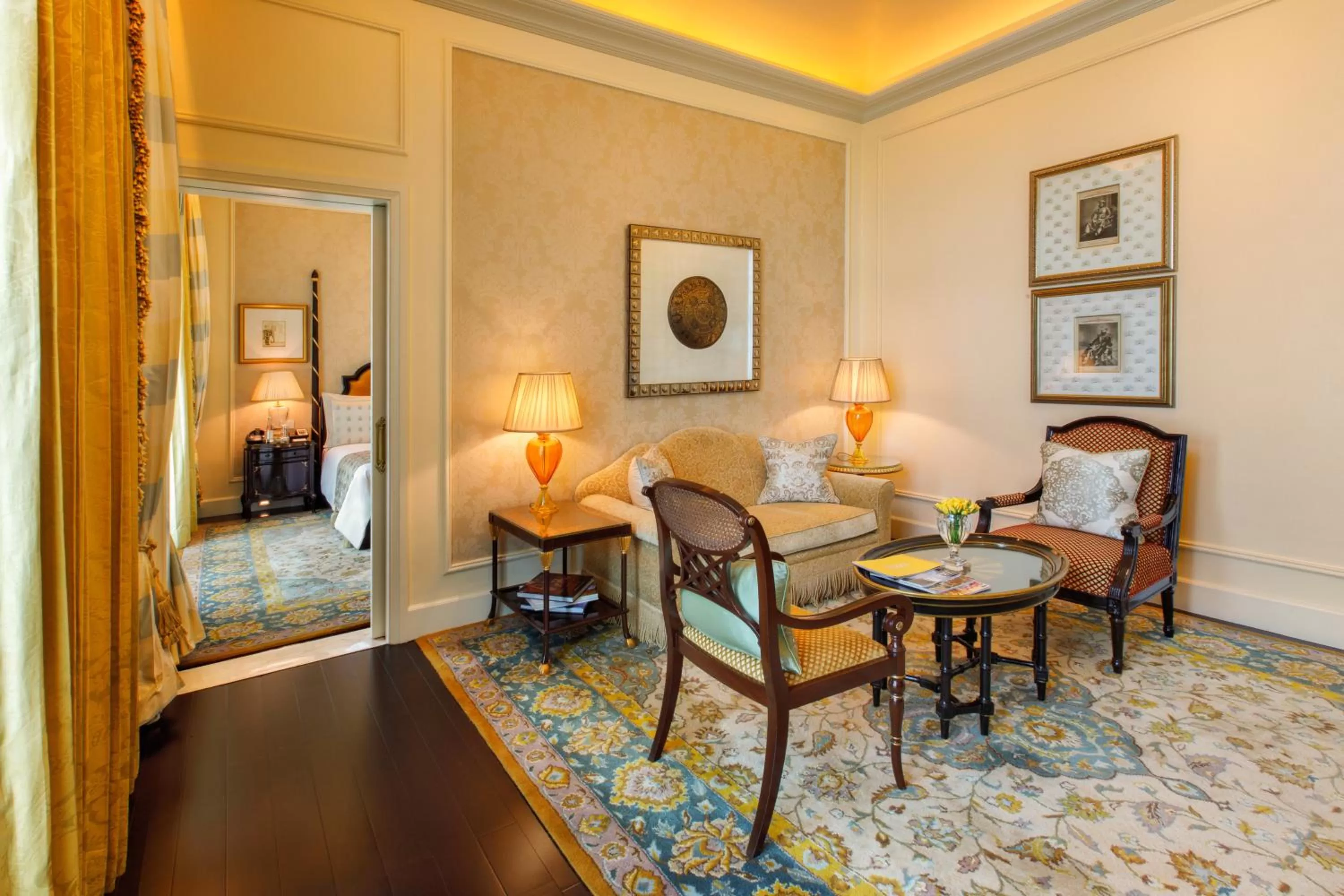 Living room in The Leela Palace New Delhi
