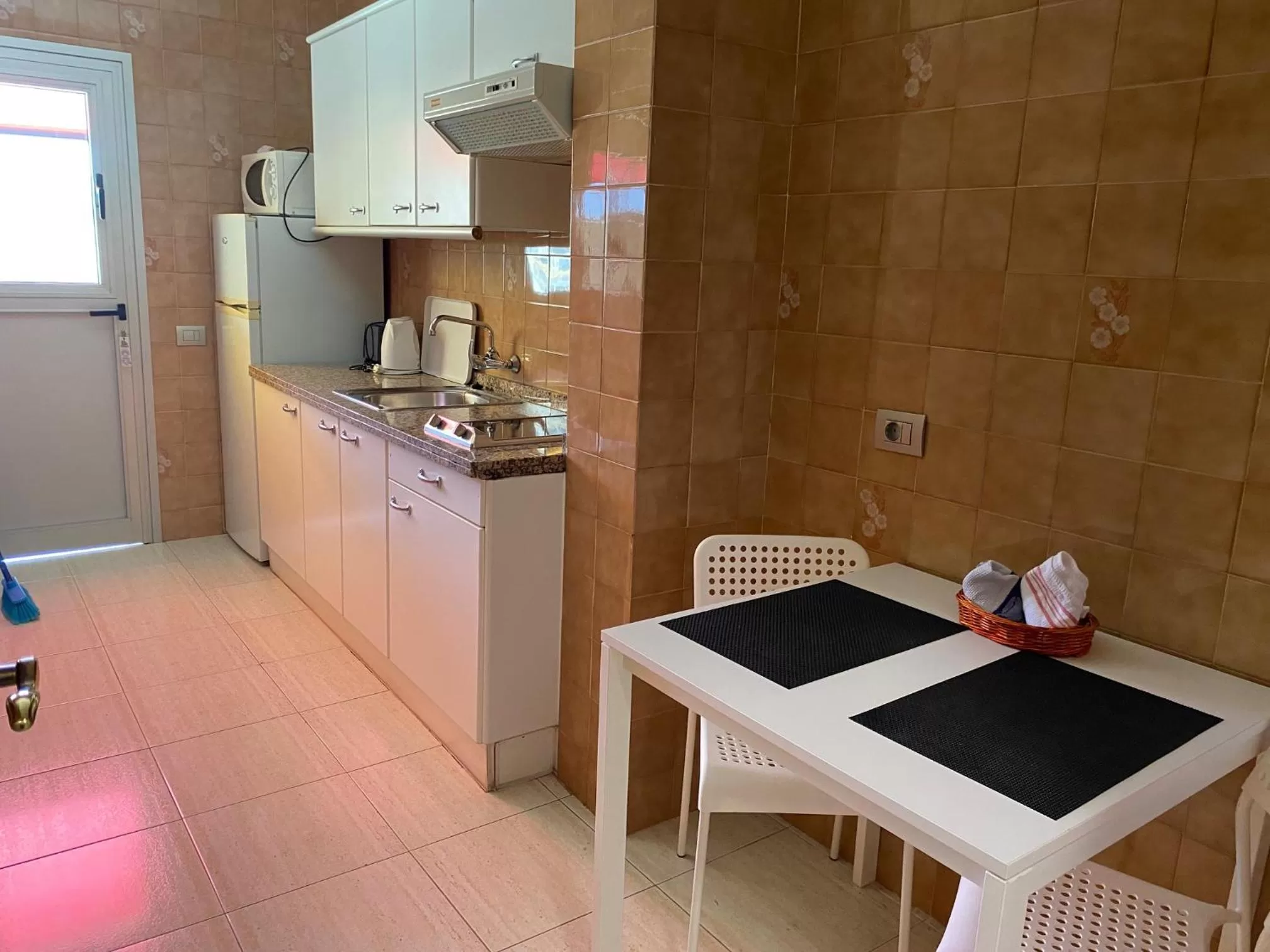 Kitchen or kitchenette in Hotel Andrea´s