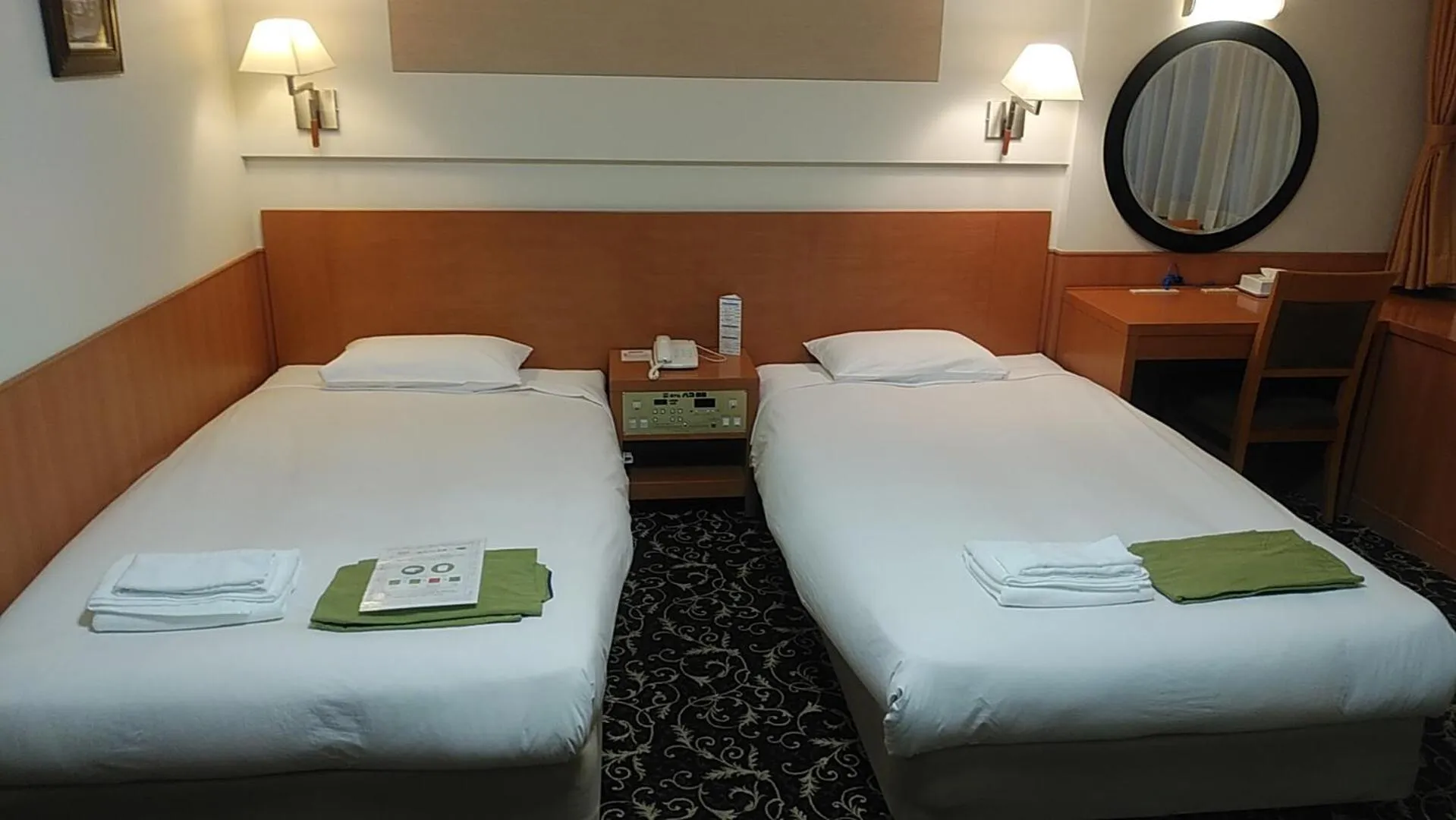 Bed in Hotel Paco Kushiro