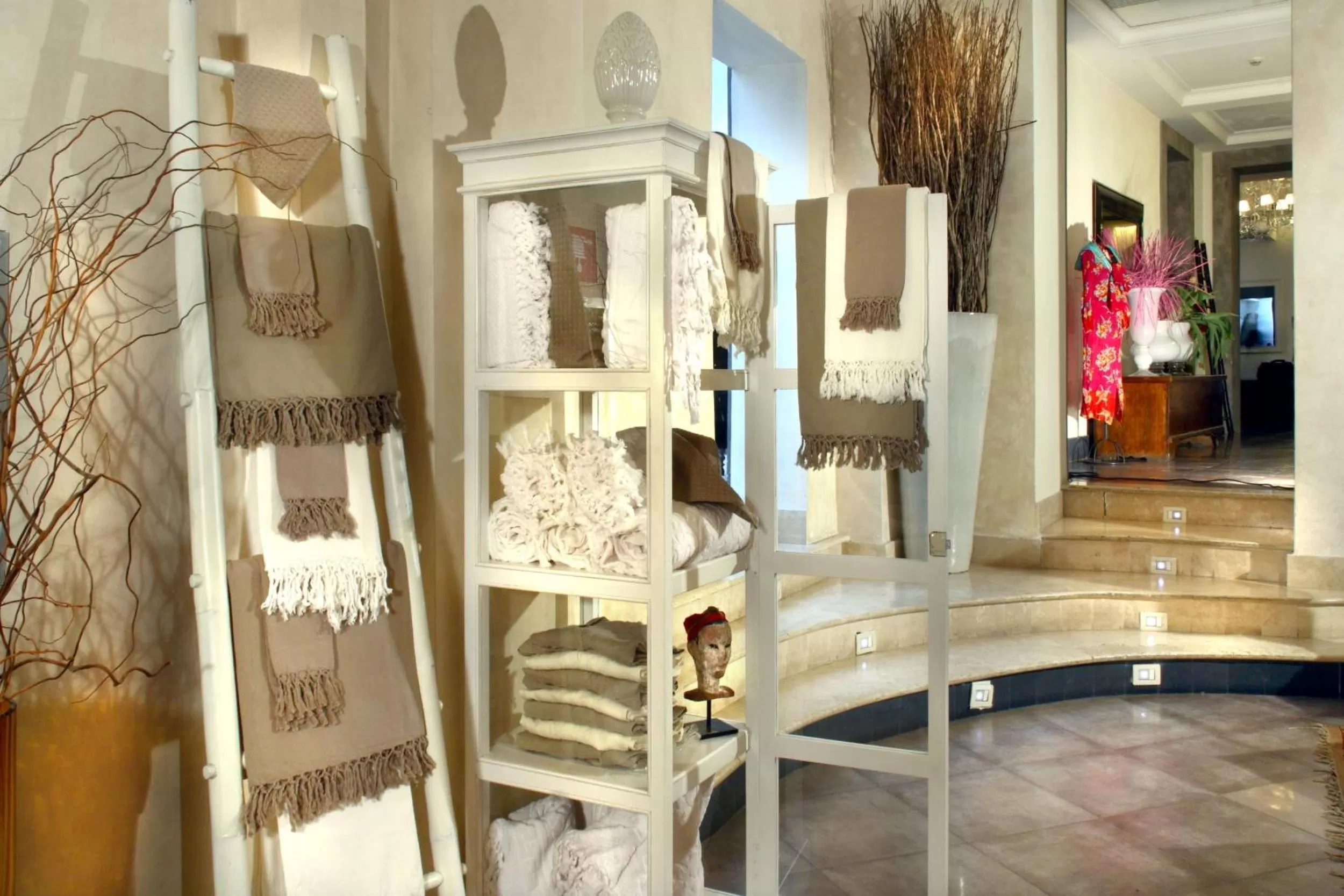 Lobby or reception in Hotel Adriano