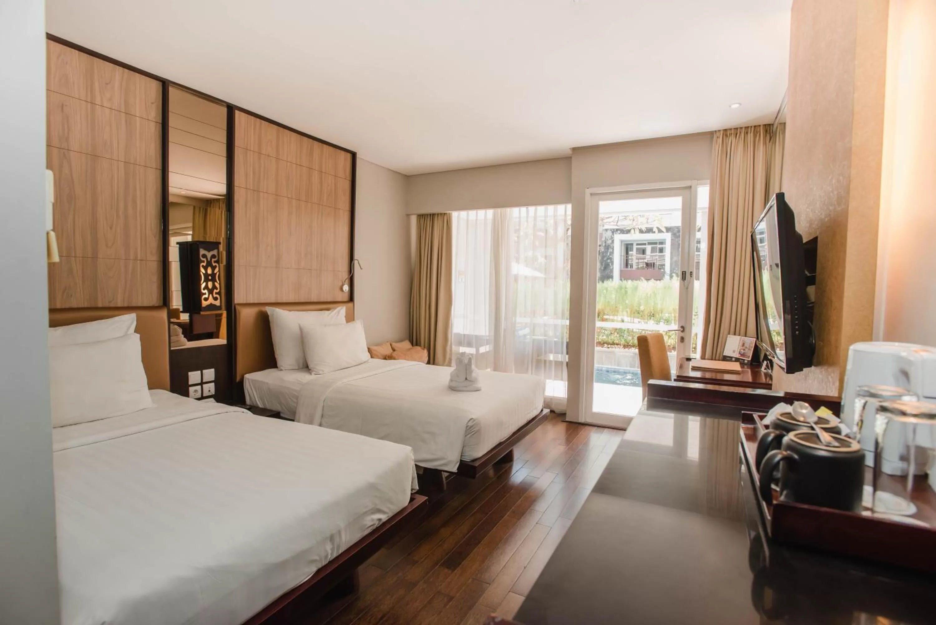 Bedroom in Swiss-Belresort Watu Jimbar