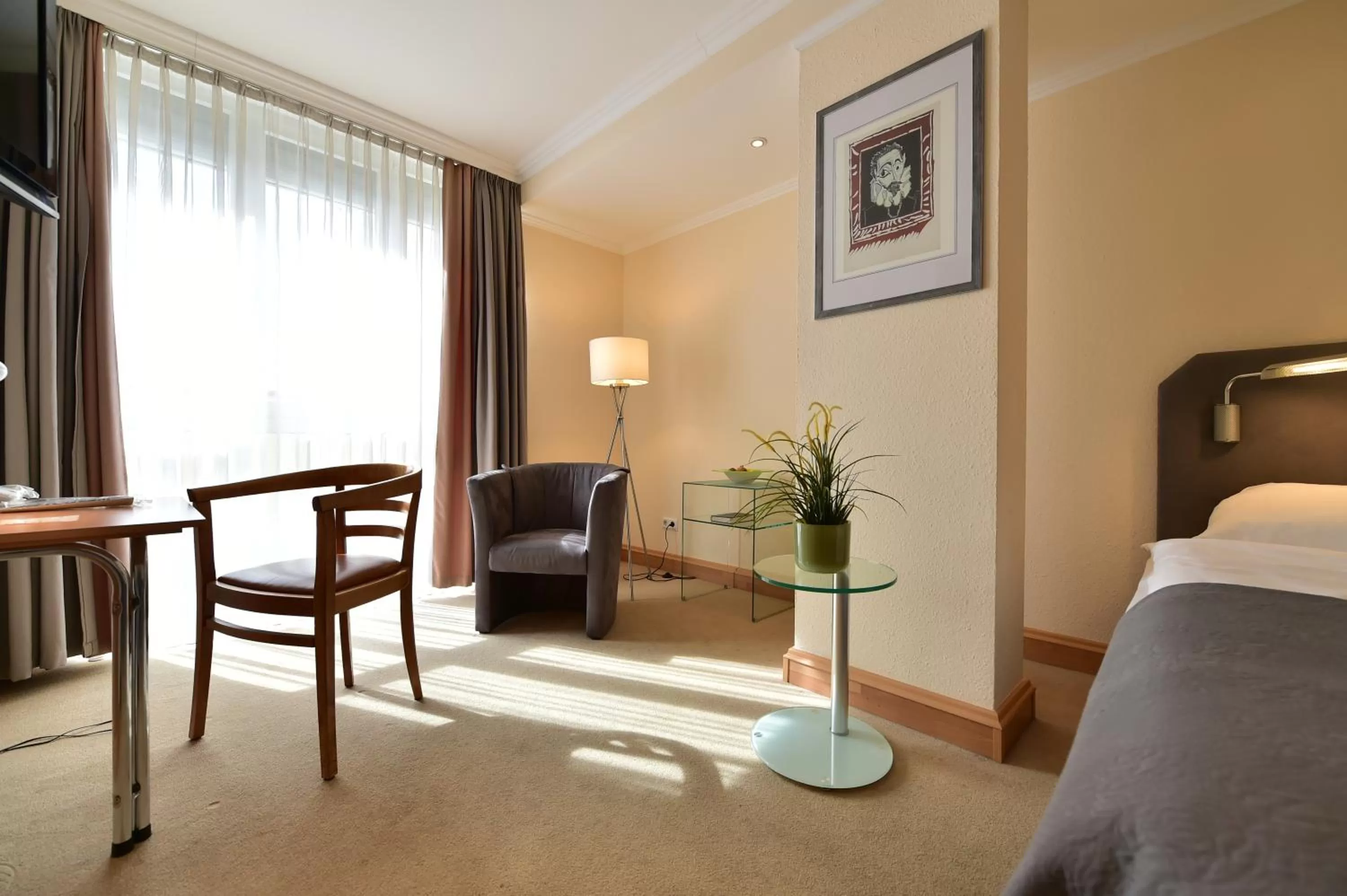 Decorative detail, Bed in STADT HOTEL Iserlohn