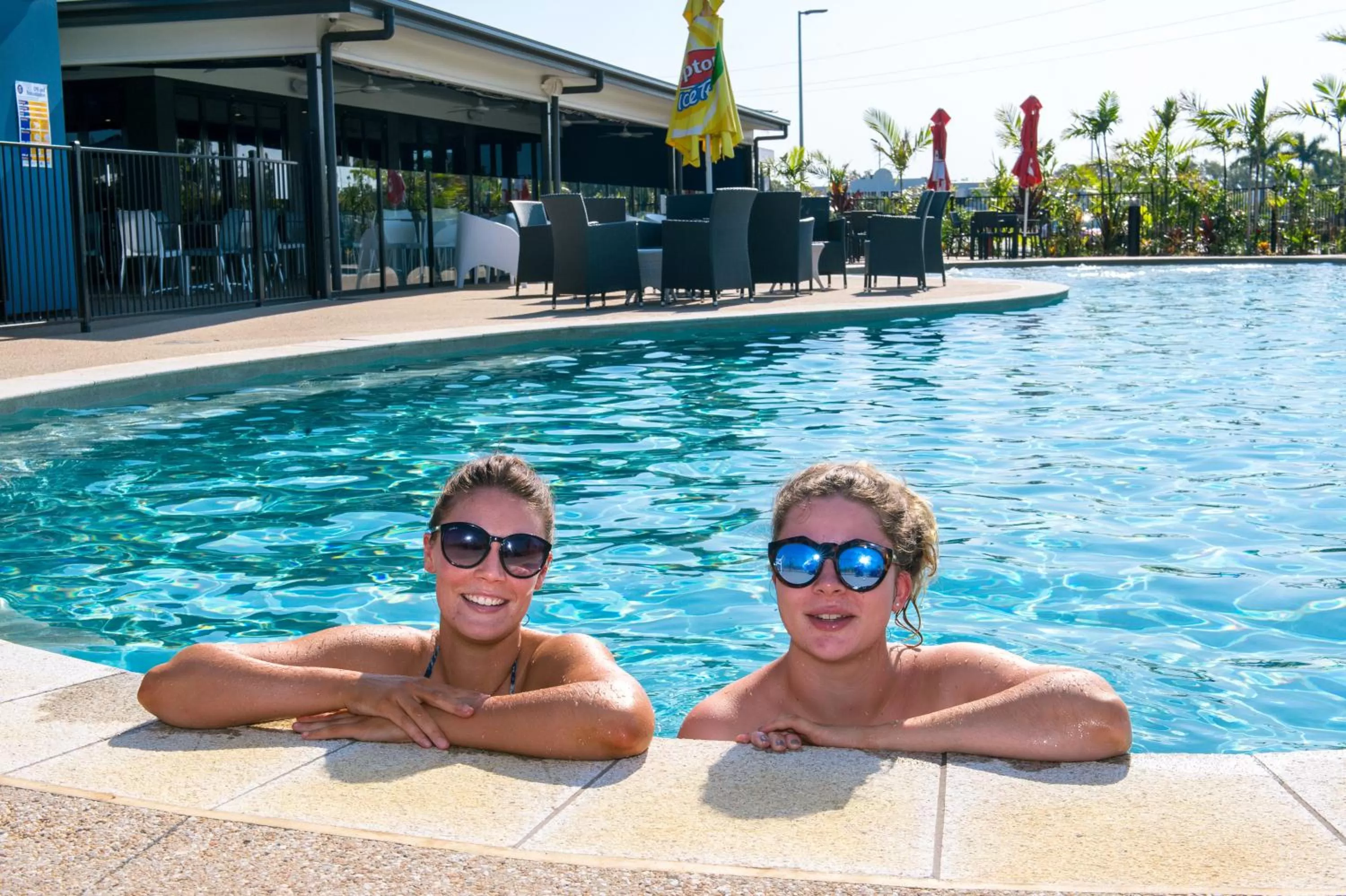 Swimming Pool in Korte's Resort
