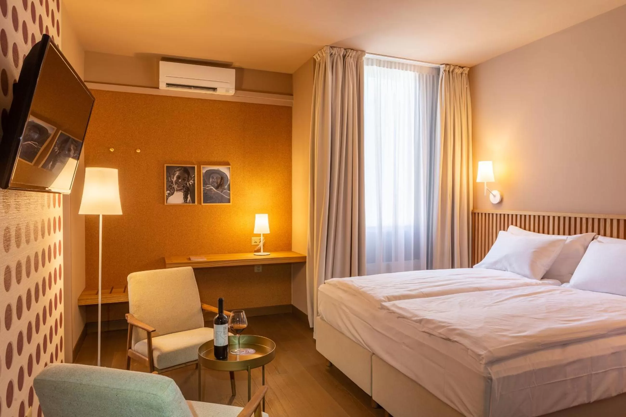 Bed in Conca Bella Boutique Hotel & Wine Experience