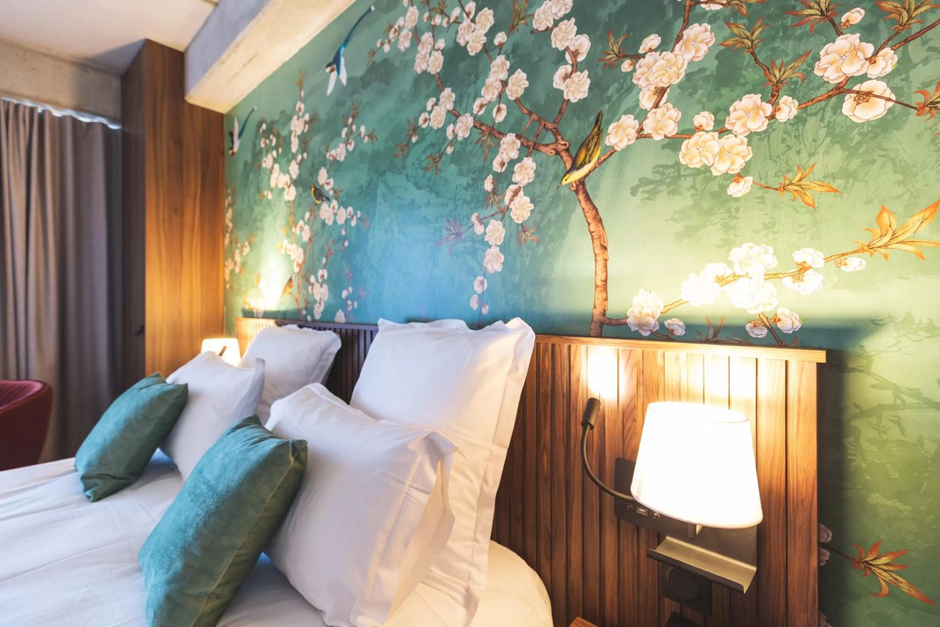 Decorative detail, Bed in Coloft