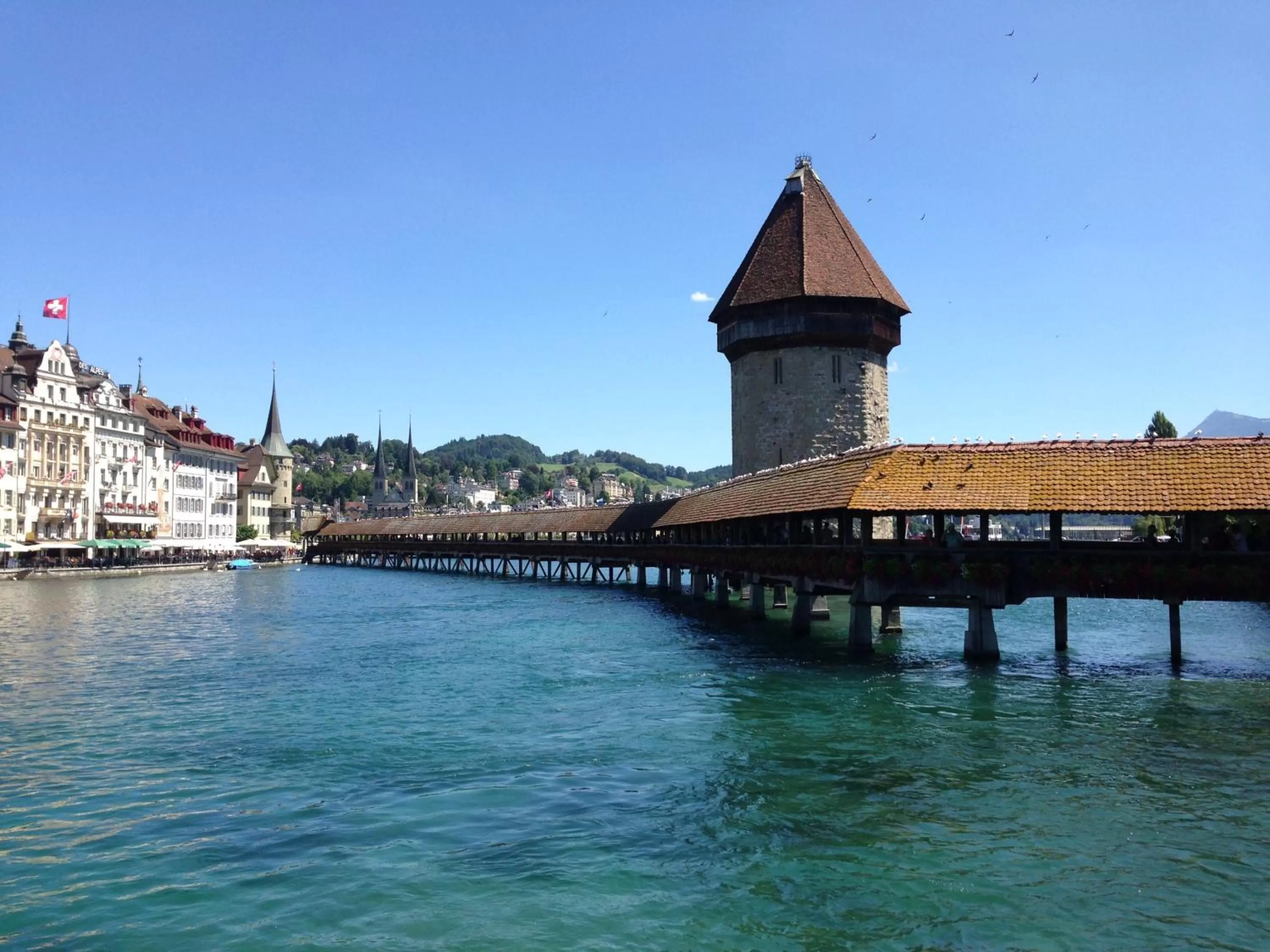 Nearby landmark in Hotel Monopol Luzern