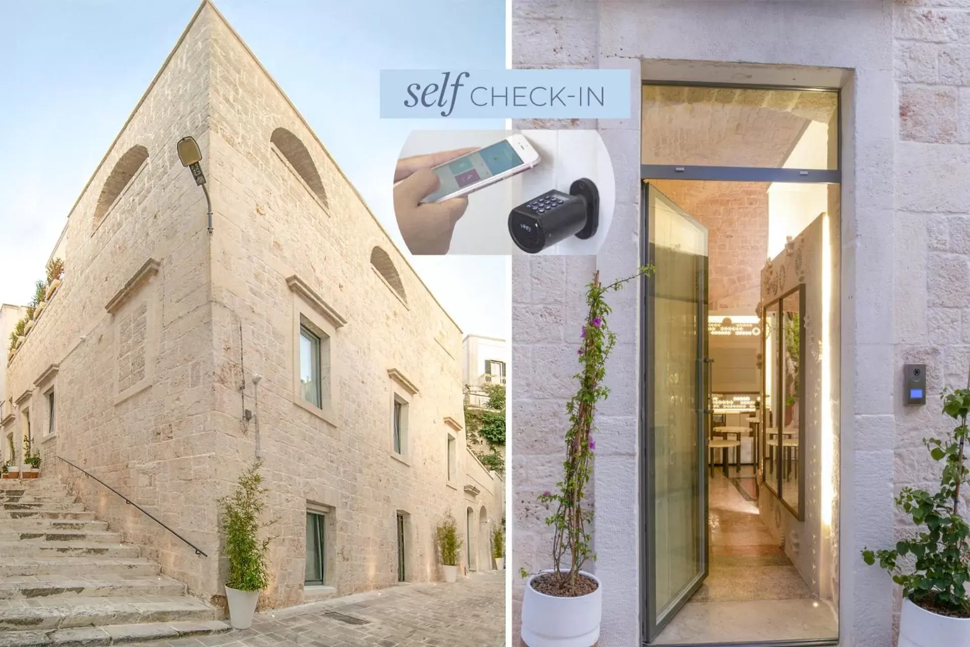 Facade/entrance in Vico Bianco Raro Villas Smart Rooms Collection Facade/entrance in Vico Bianco Raro Villas Smart Rooms Collection