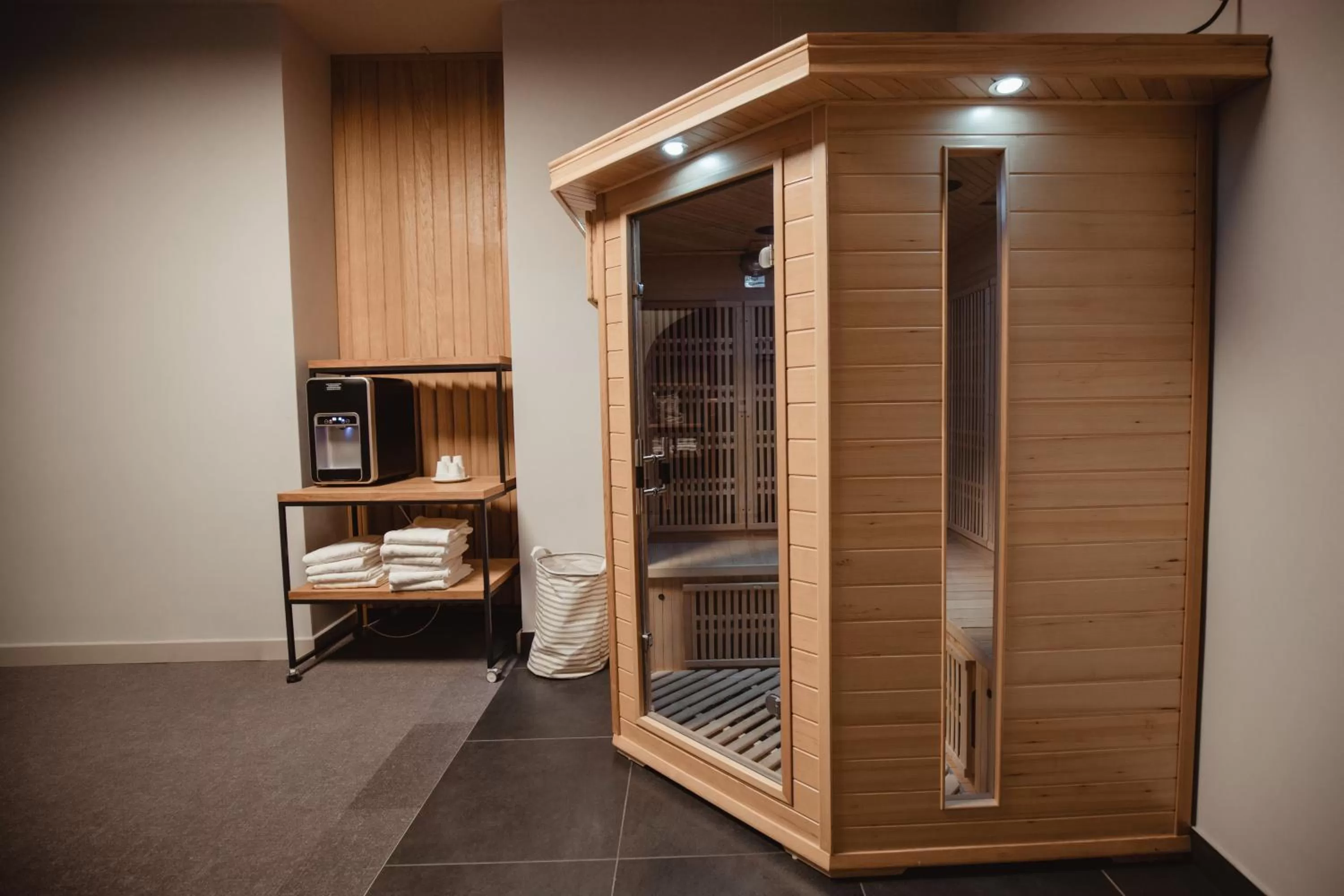 Sauna in Hotel Oktogon Haggenmacher by Continental Group