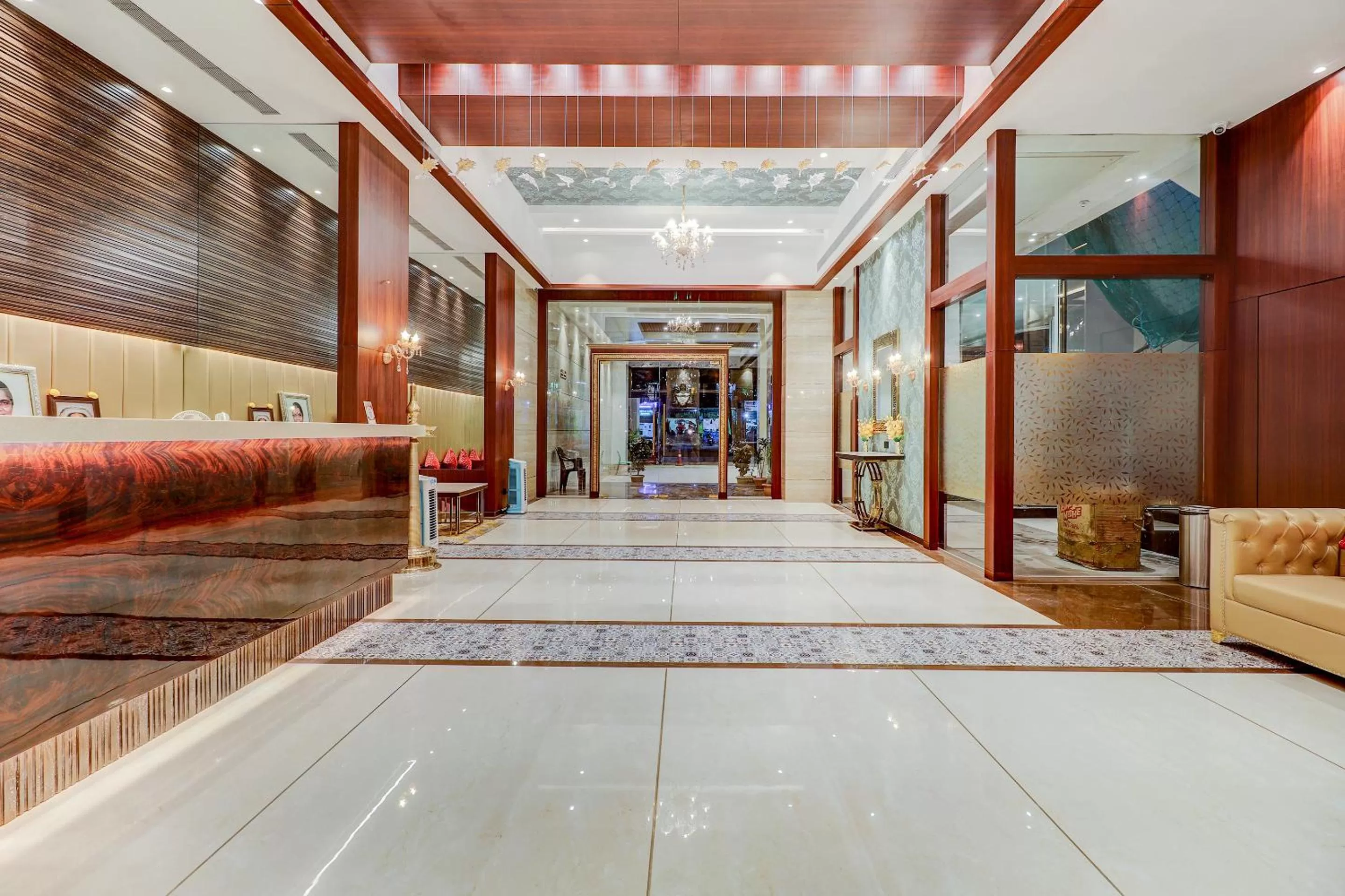 Lobby or reception in Hotel Gurudev Grand