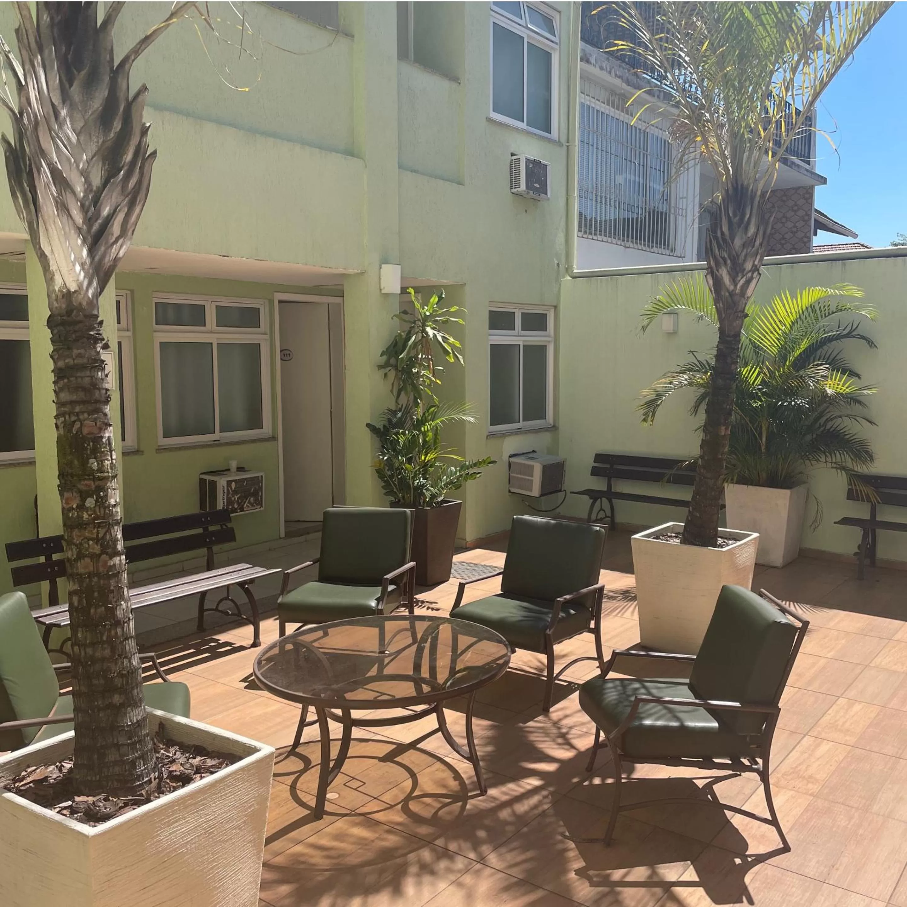 Patio in Hotel Cantareira