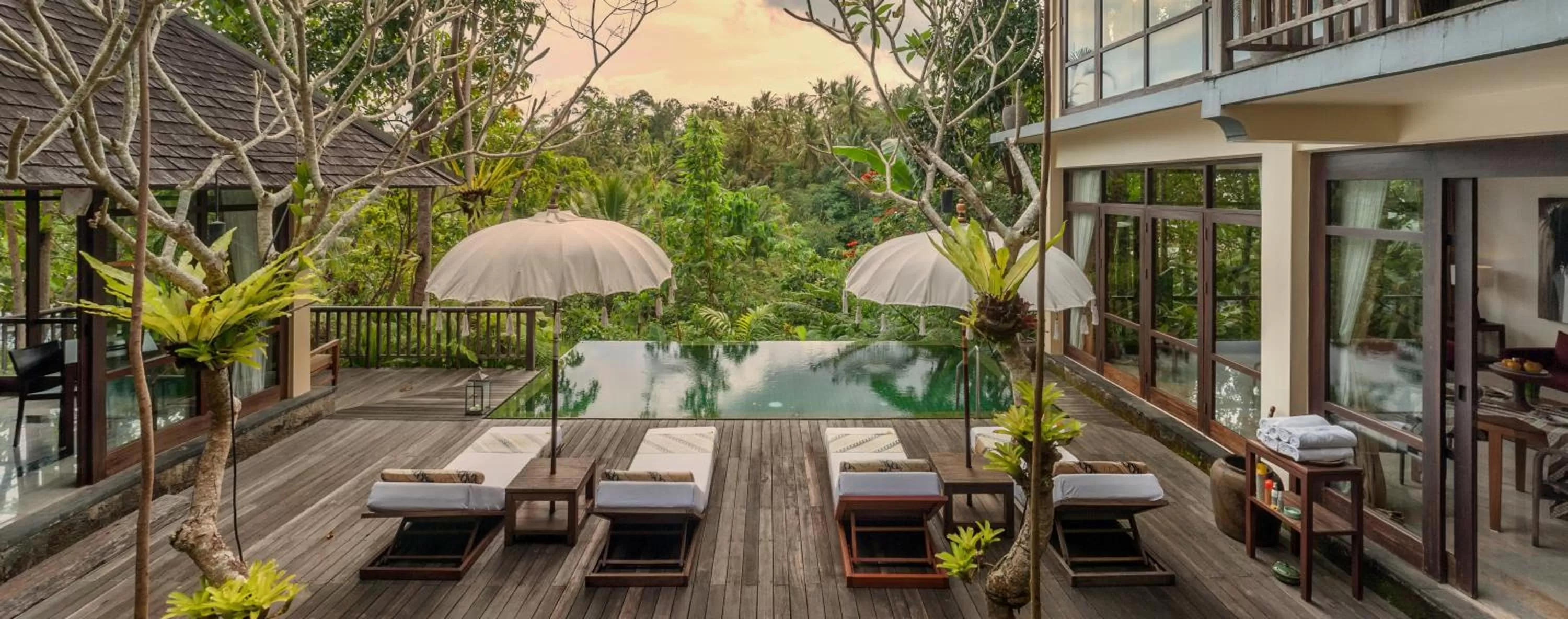 Patio in Komaneka at Bisma Ubud