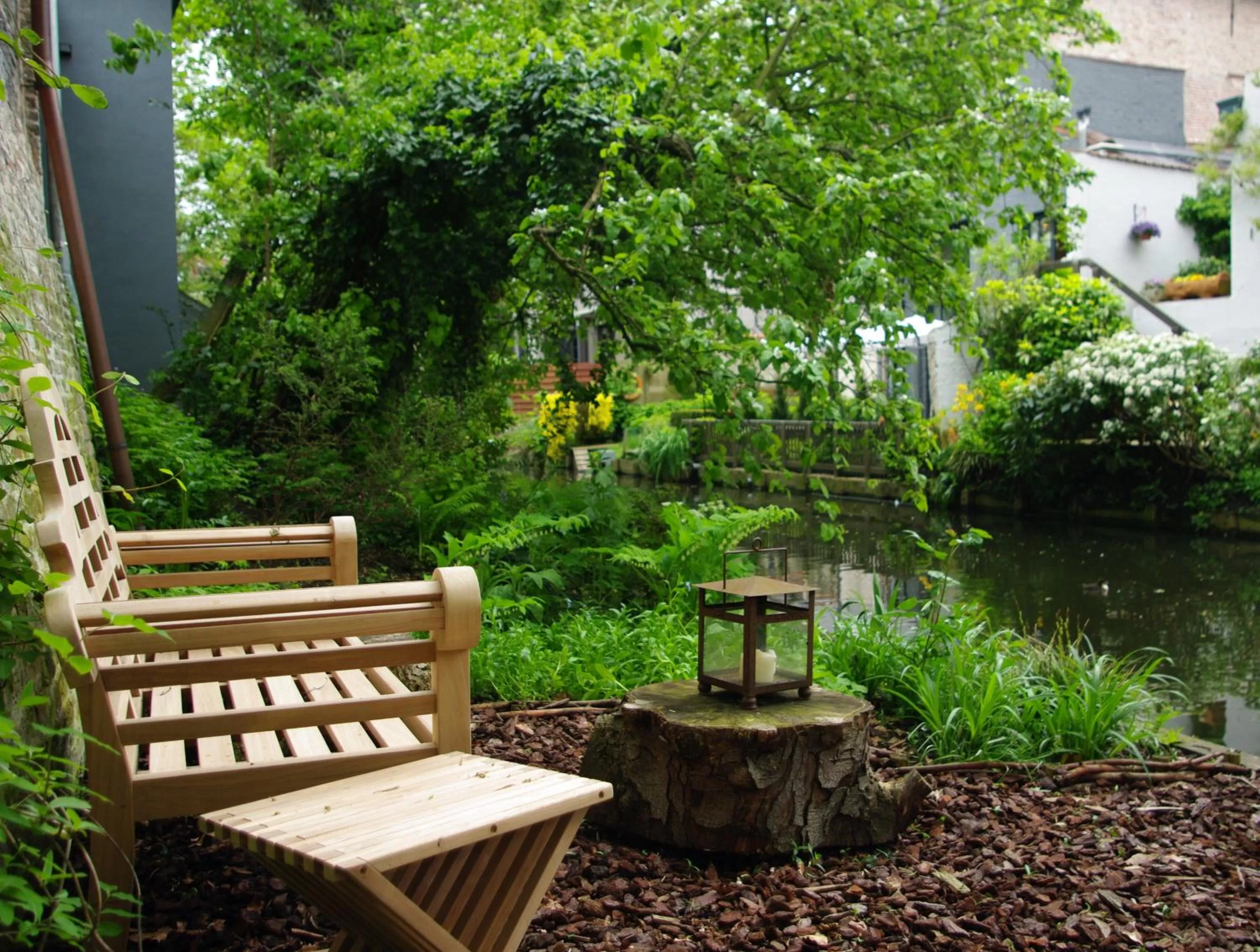 Patio in B&B Canal Deluxe