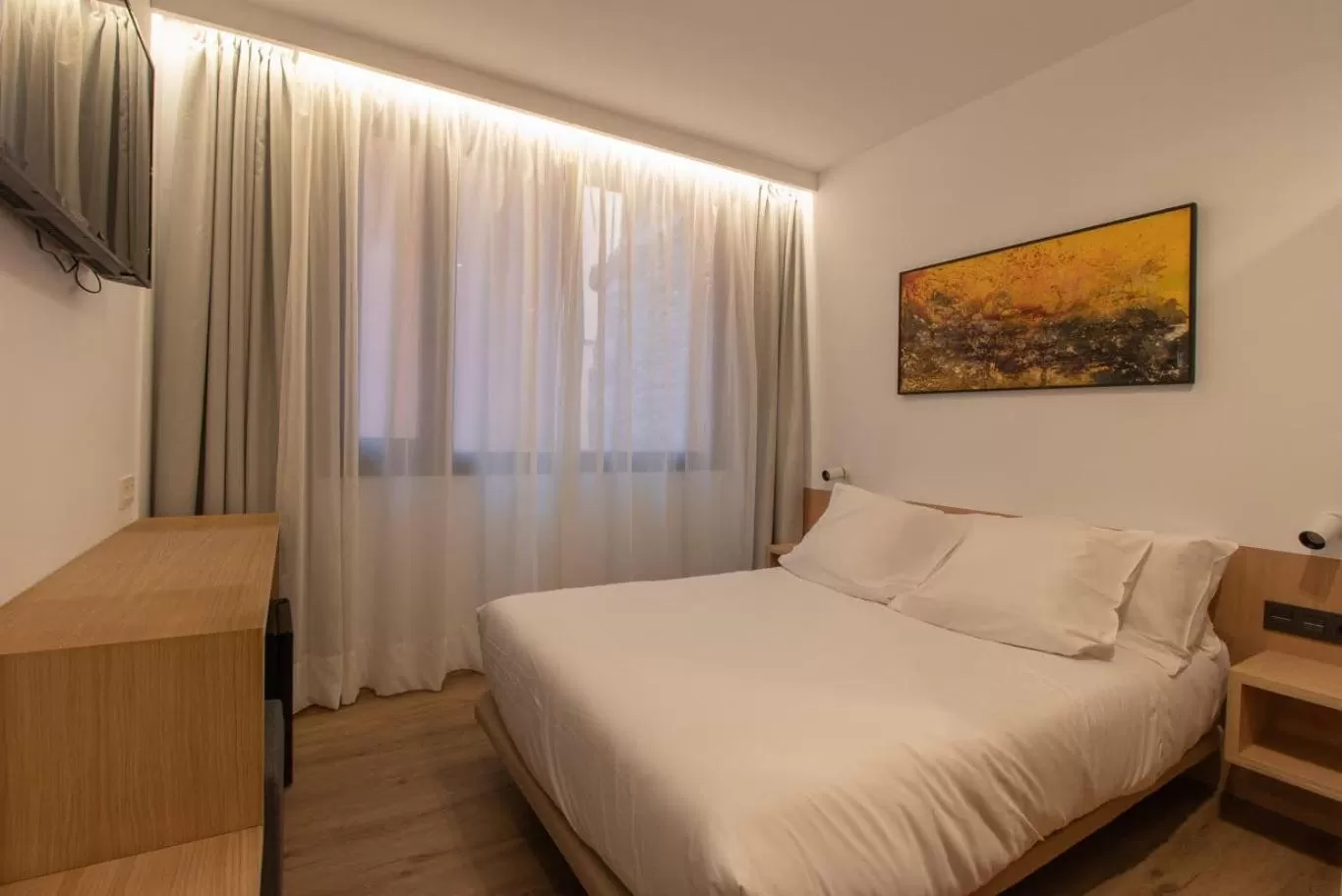 Bed in Hotel Cortabitarte