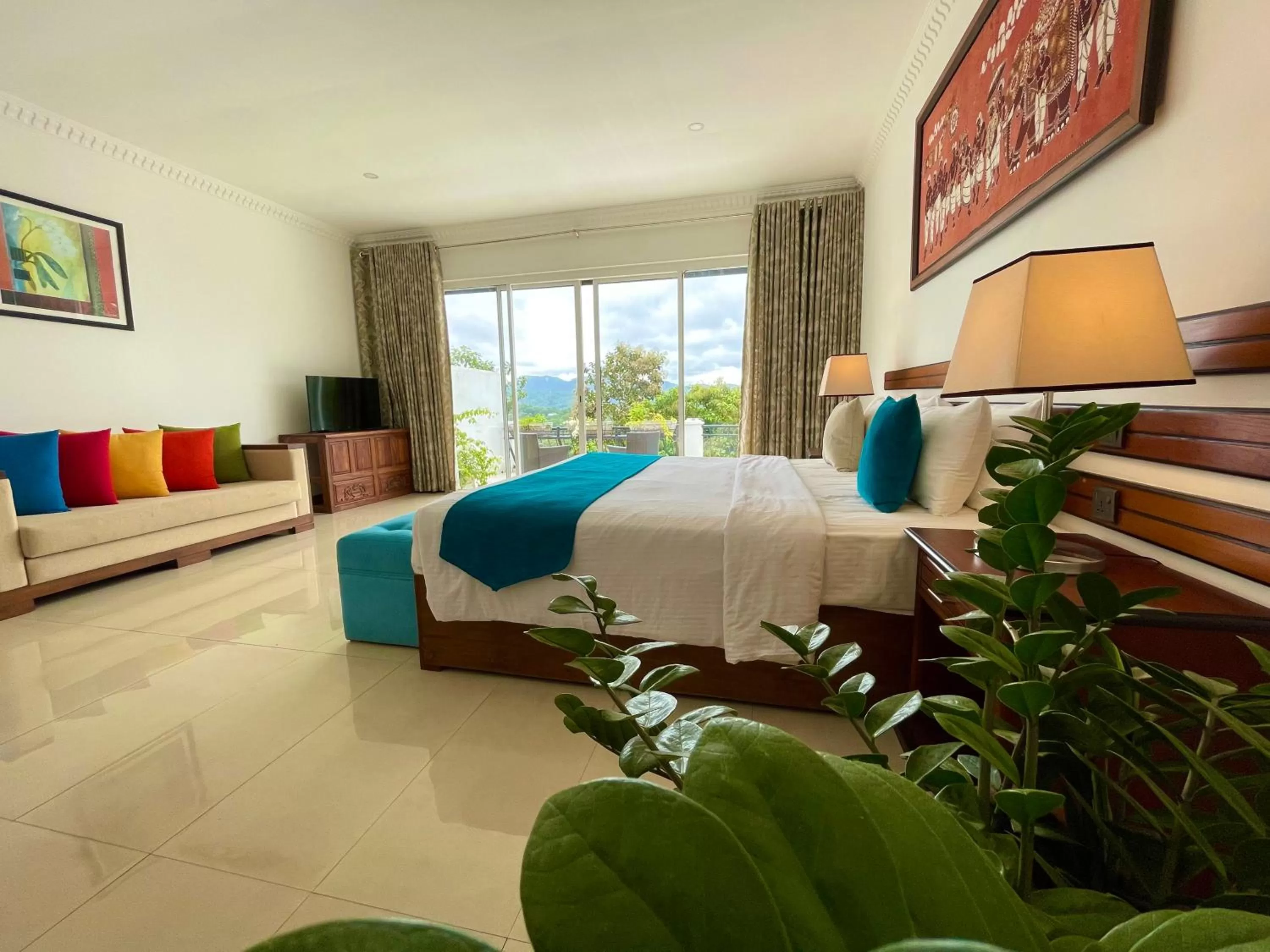 Property building, Bed in Elegant Hotel