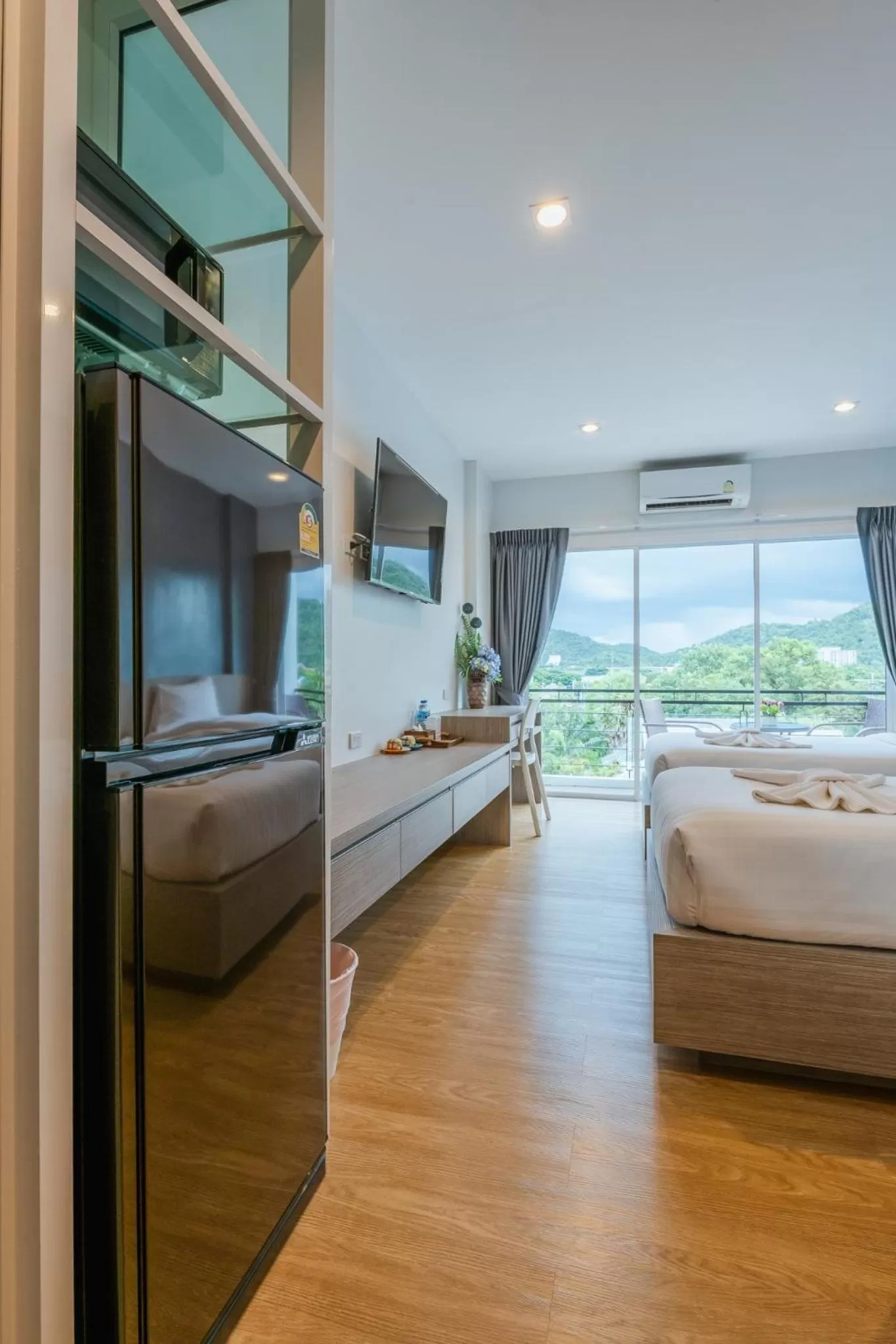 Photo of the whole room, Bed in UR The Private Huahin