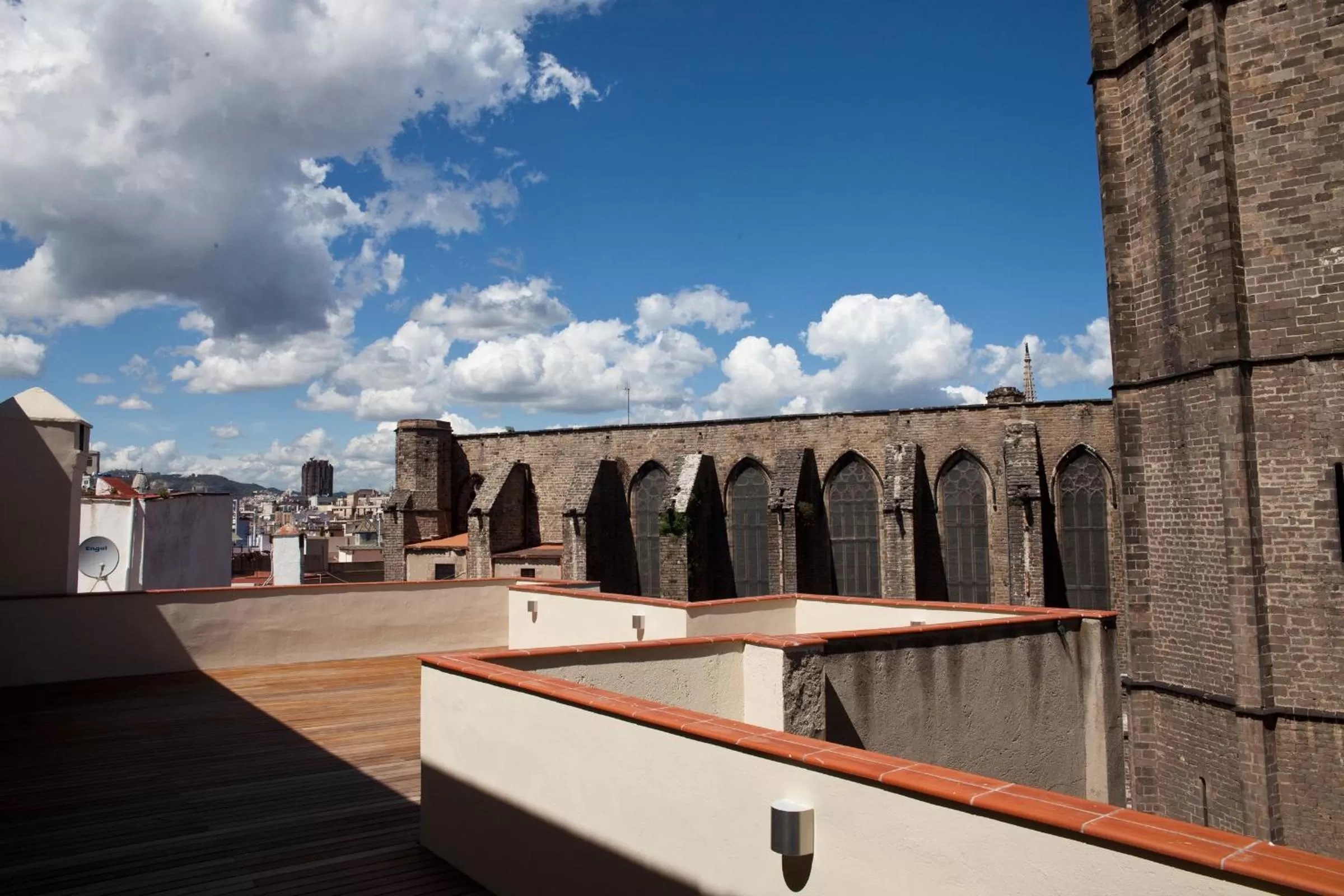 Balcony/Terrace in May Ramblas Hotel