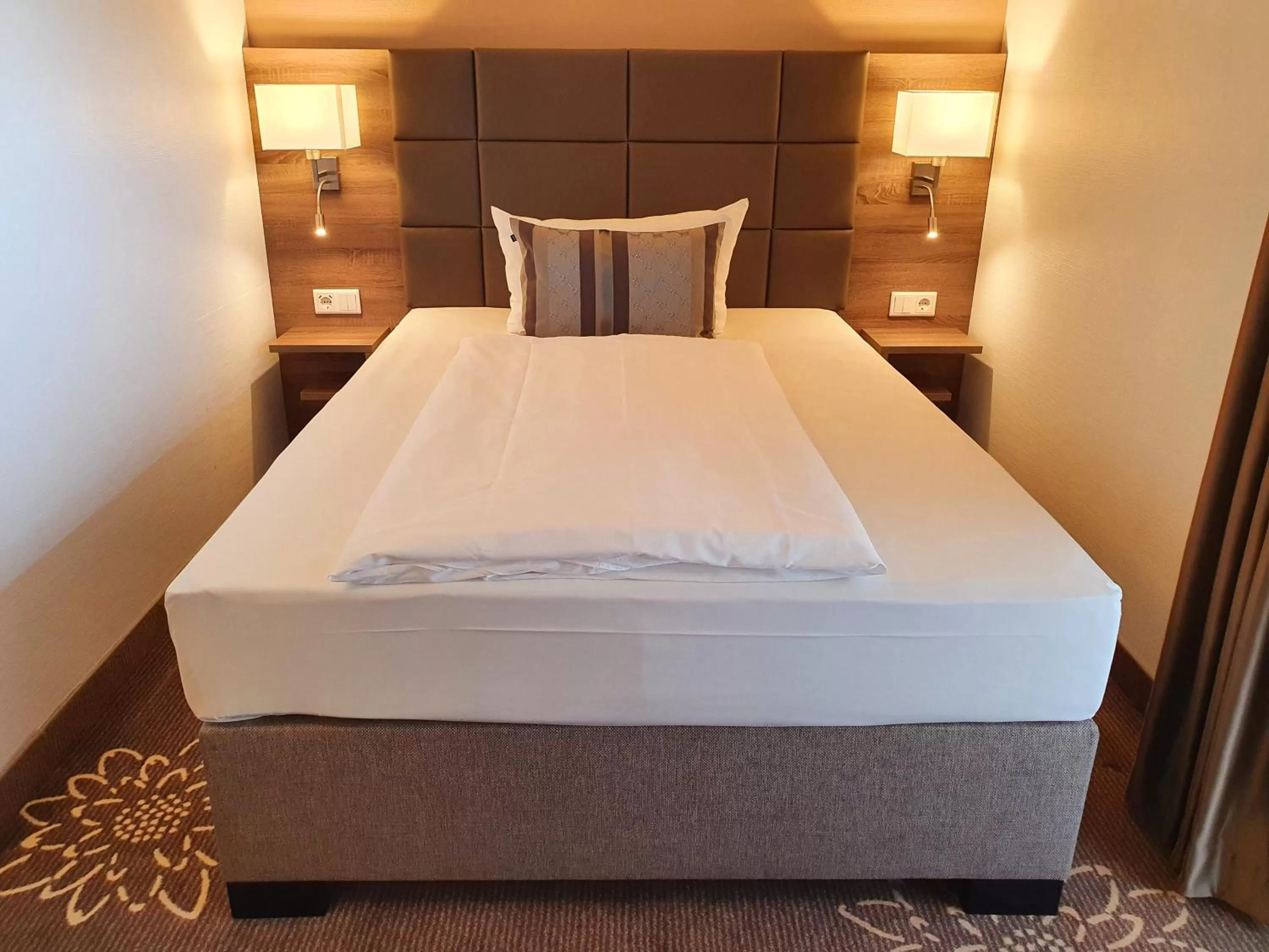 Bed in Hotel in den Herrnwiesen