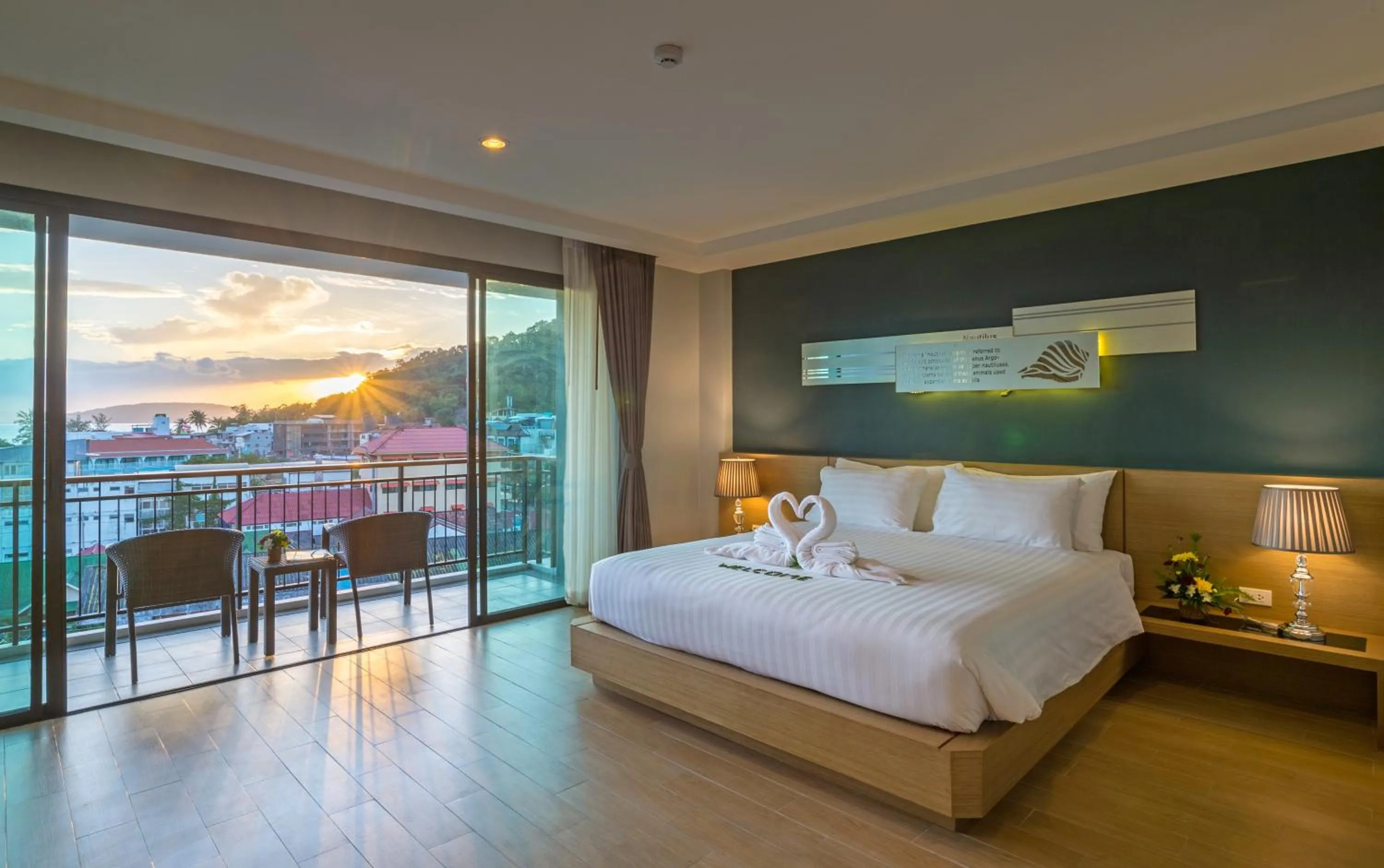Photo of the whole room, Bed in AVA SEA Resort Krabi, Ao Nang Beach