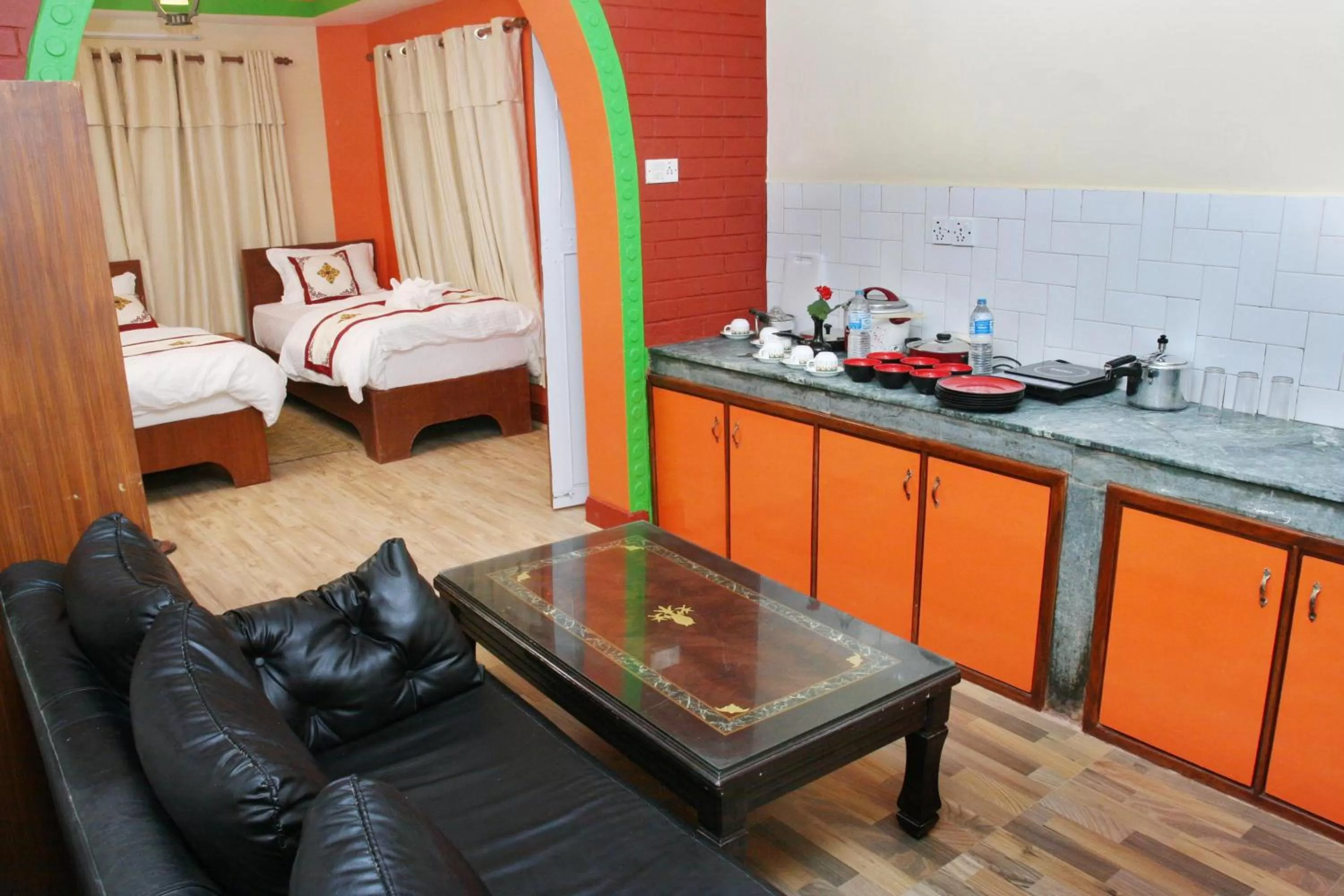 Kitchen/Kitchenette in Thamel Backpackers Home