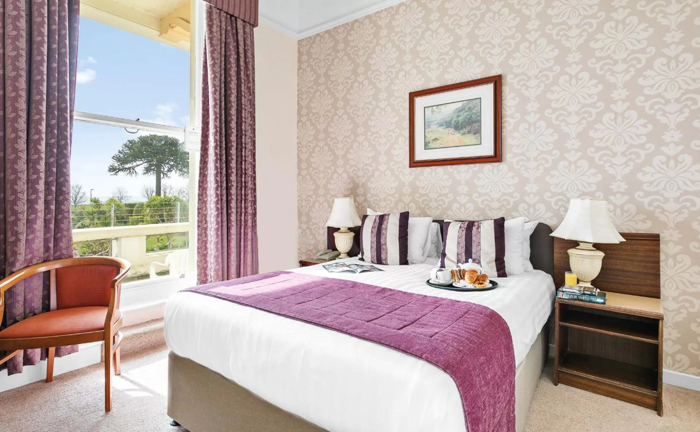 Bed in The Grand Hotel