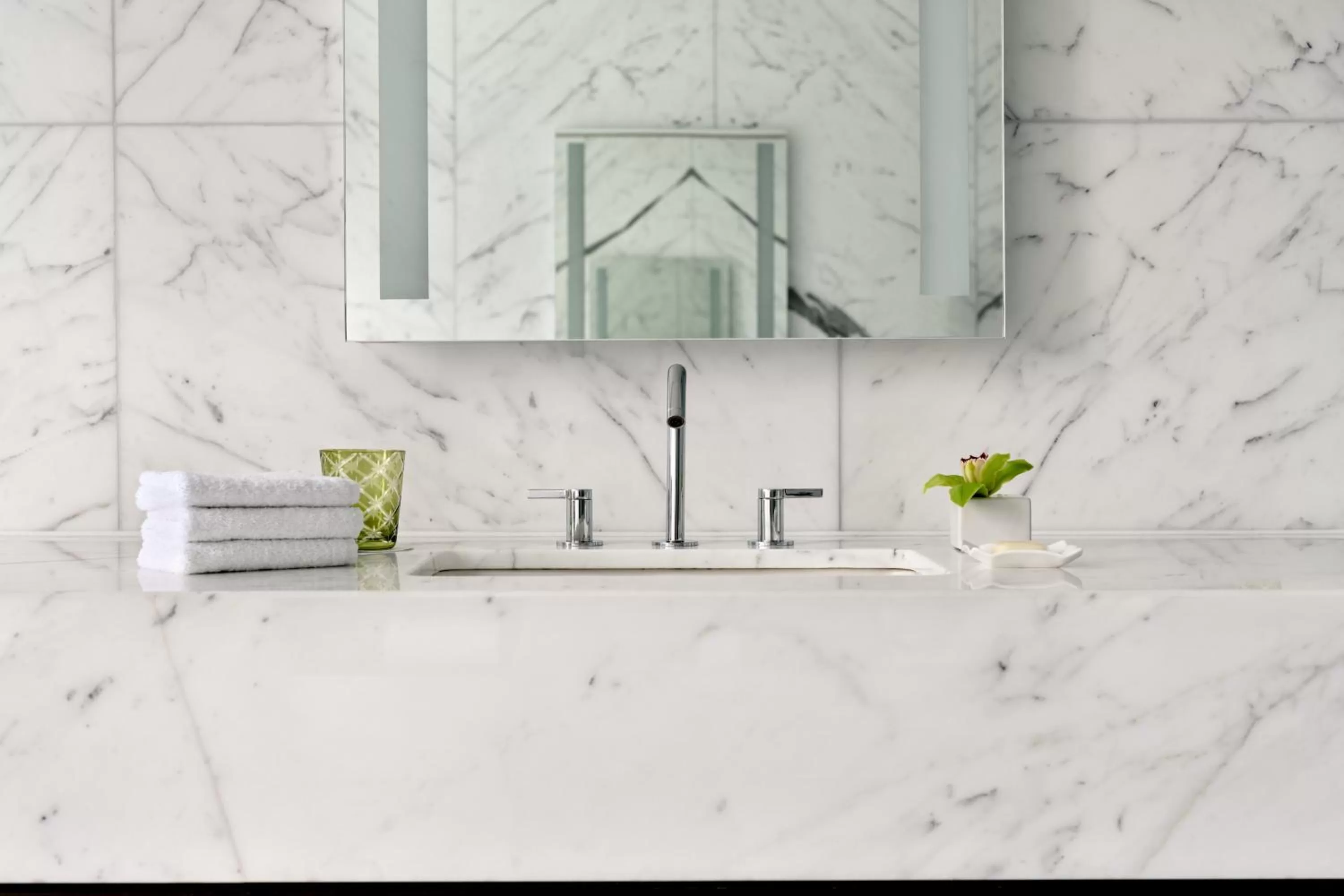 Bathroom in Shangri-La Toronto